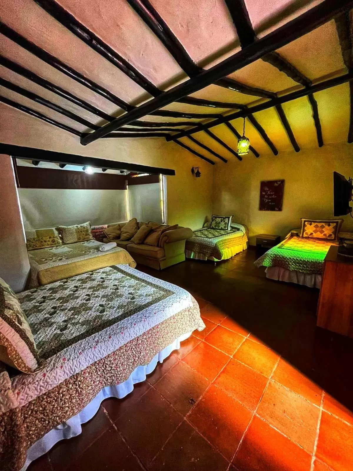 Photo of the whole room, Bed in Hotel Campestre Franchesca