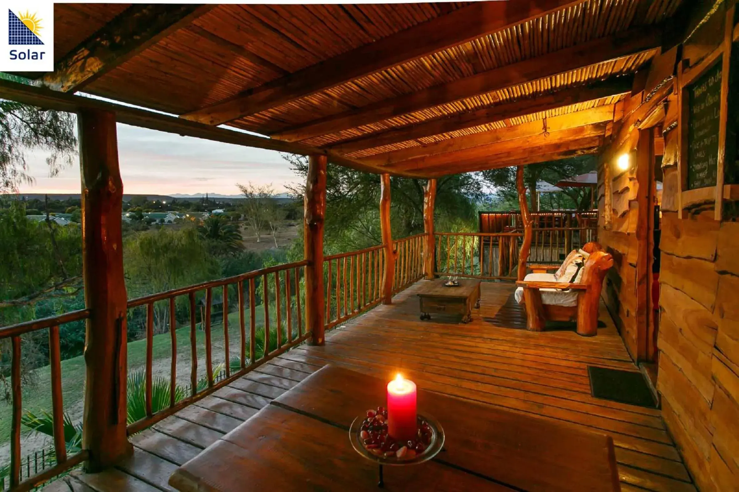 Balcony/Terrace in Riverside Guest Lodge