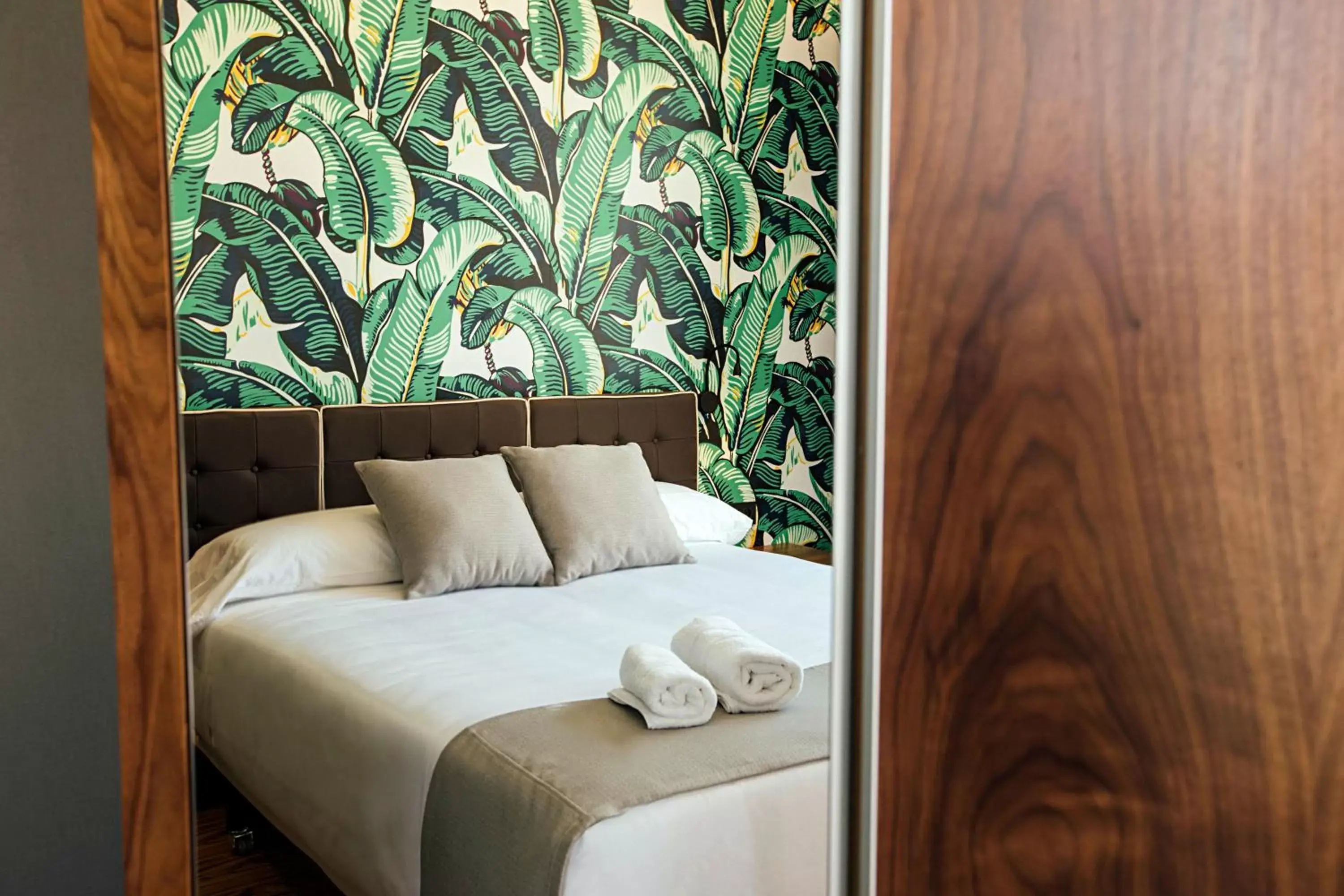 Decorative detail, Bed in Málaga Premium Hotel