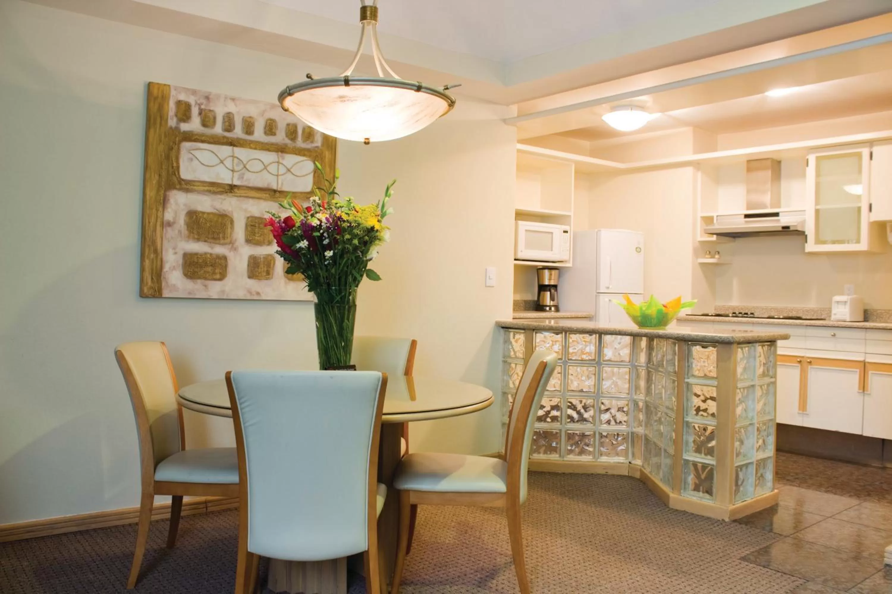 Kitchen or kitchenette in Hotel Park Nilo Reforma