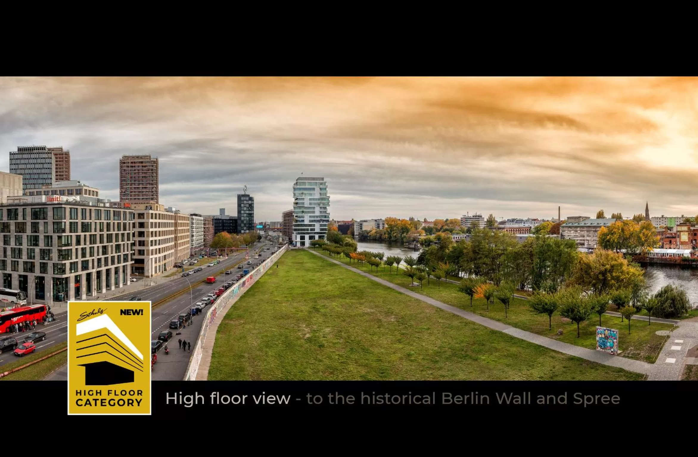 Superior Family Room in Schulz Hotel Berlin Wall at the East Side Gallery
