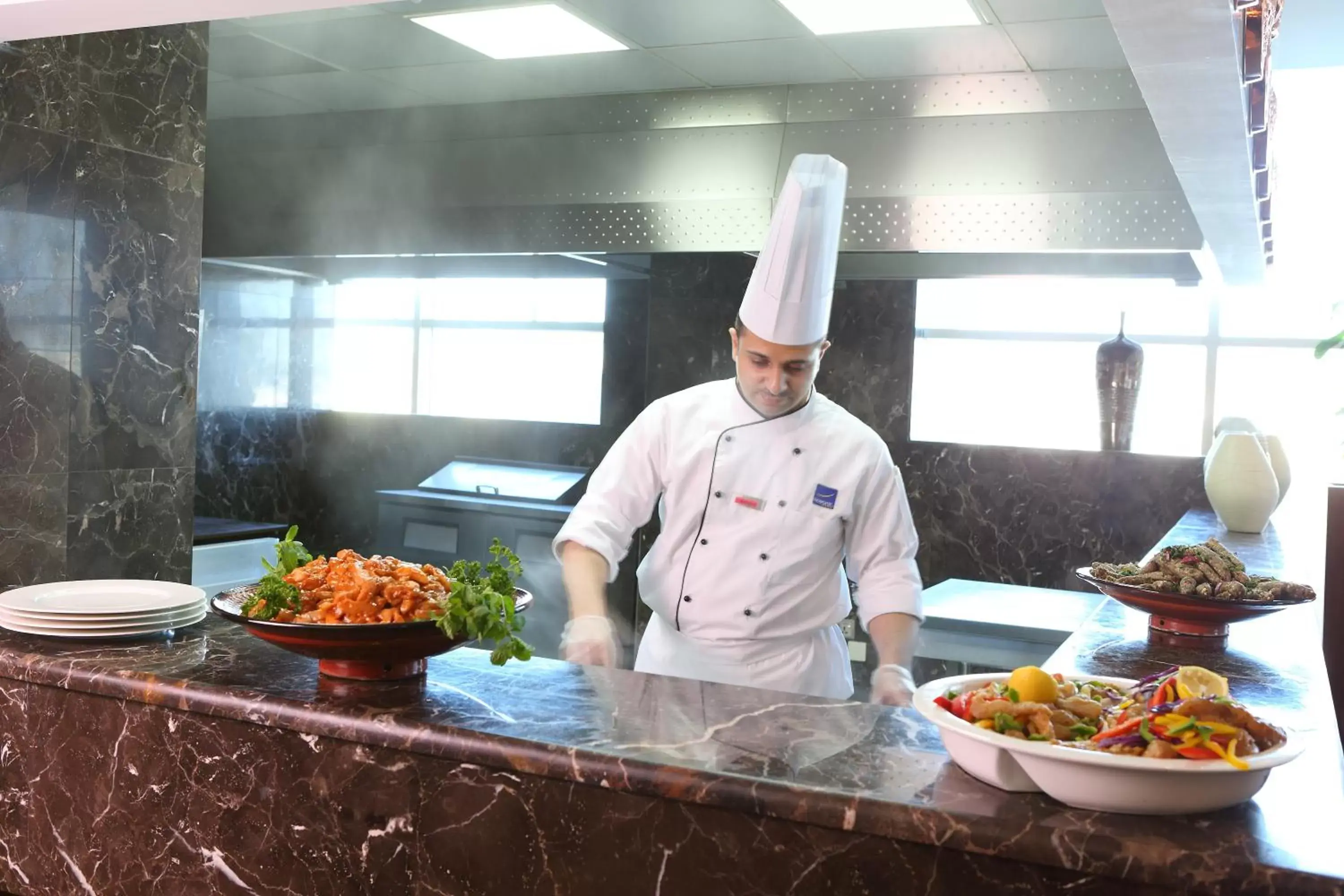 Restaurant/places to eat in Novotel Dammam Business Park