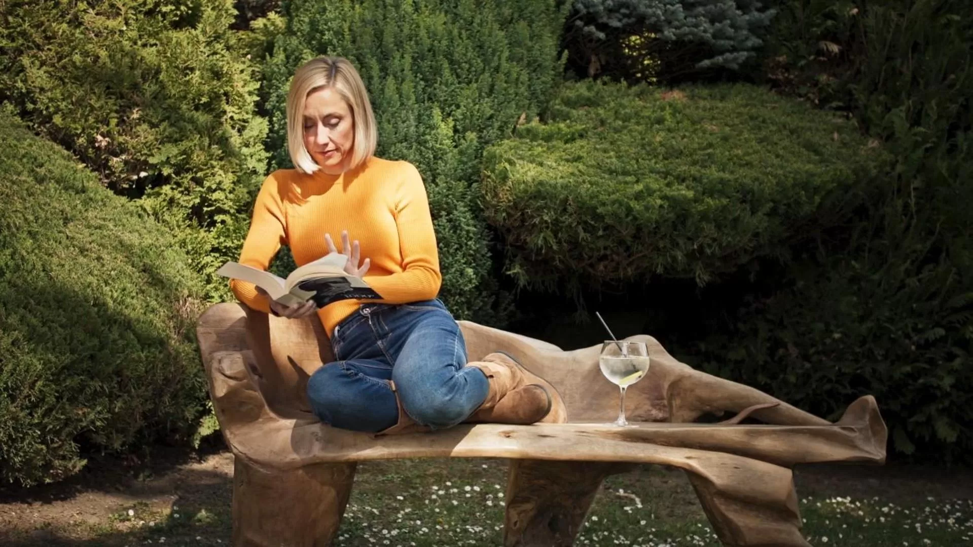 Garden in Hotel Grèvol Spa