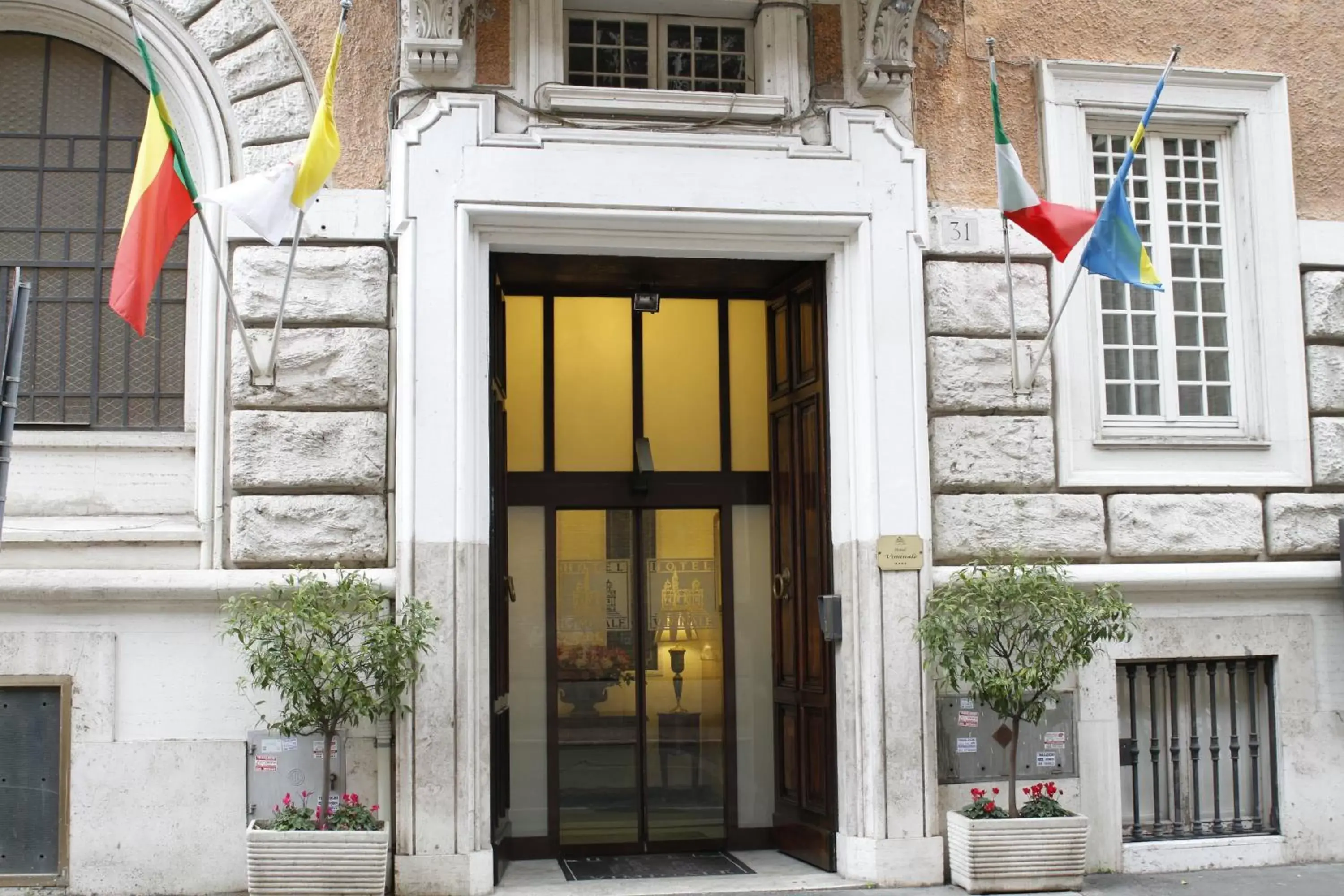 Facade/entrance in Hotel Torino