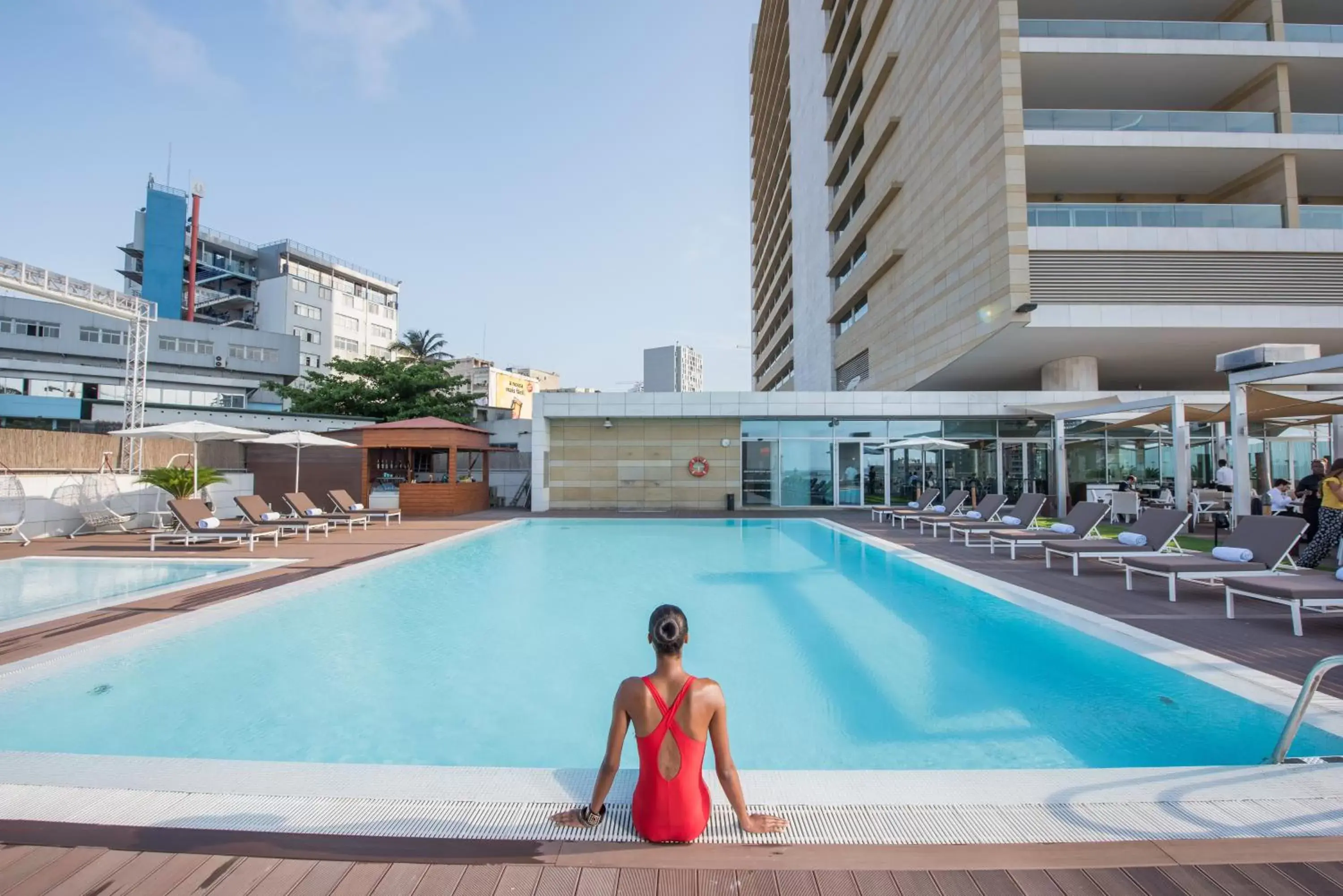 Swimming Pool in EPIC SANA Luanda Hotel