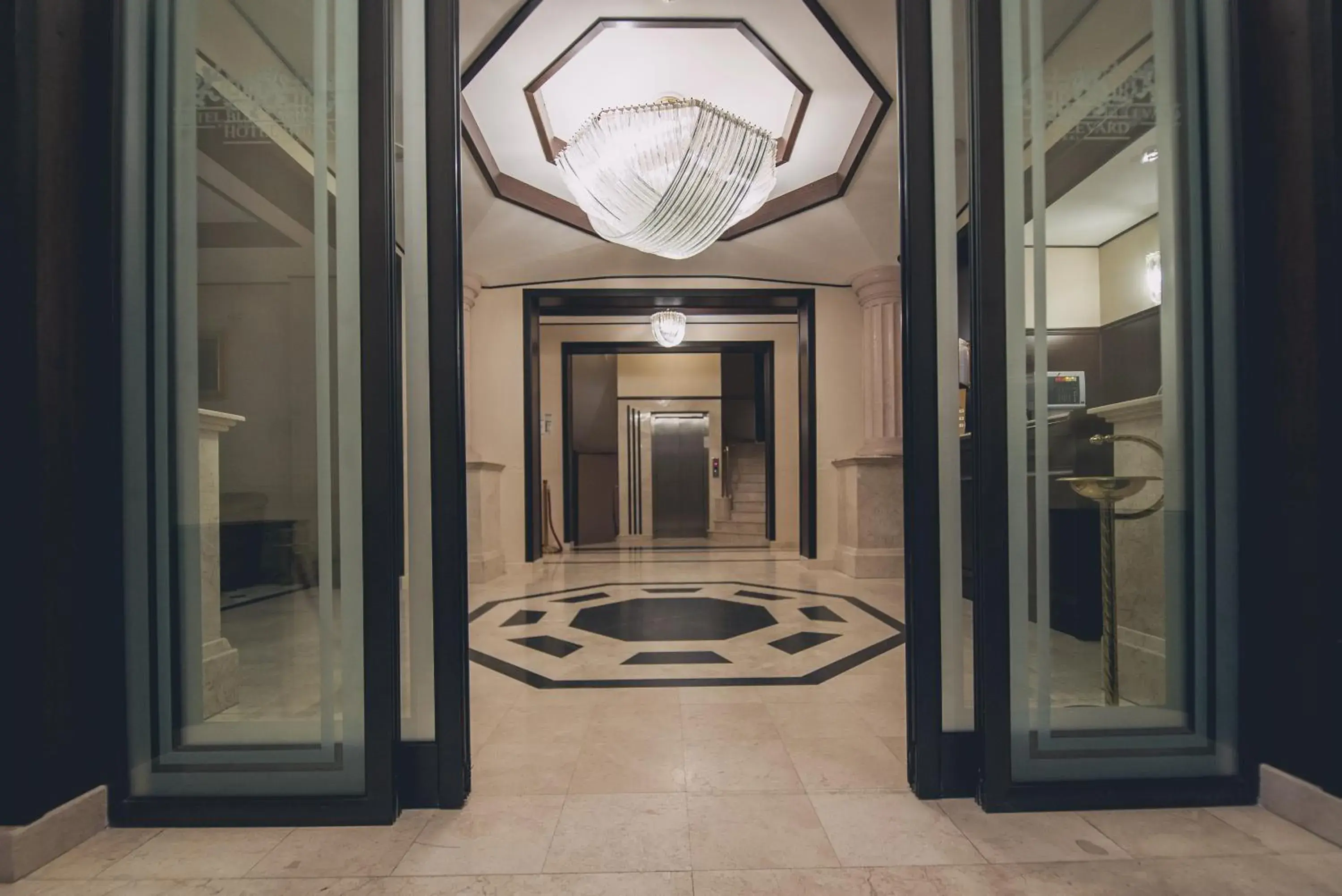 Lobby or reception in Hotel Bulevard Predeal
