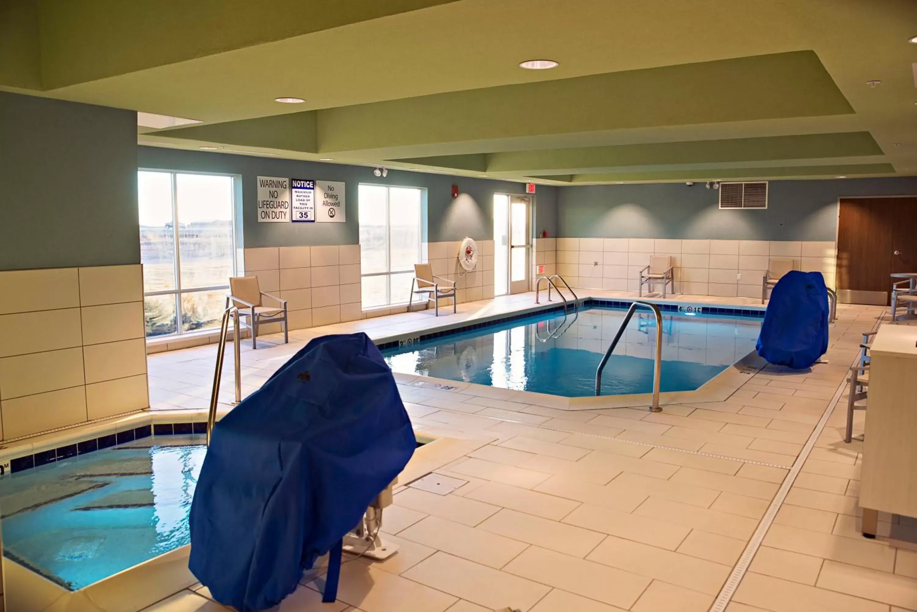 Swimming Pool in Holiday Inn Express & Suites - Rantoul, an IHG Hotel