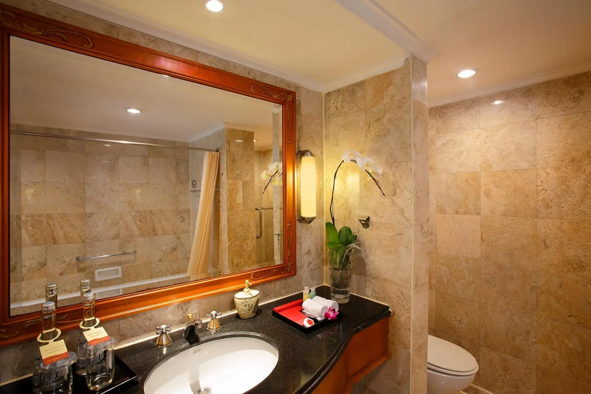 Bathroom in Ambhara Hotel