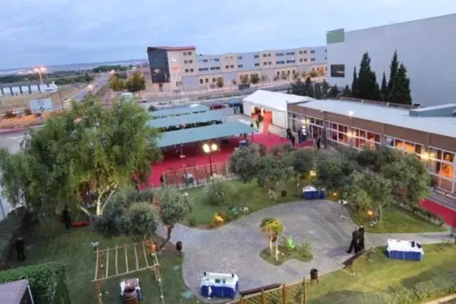 Facade/entrance, Bird's-eye View in Hotel El Águila