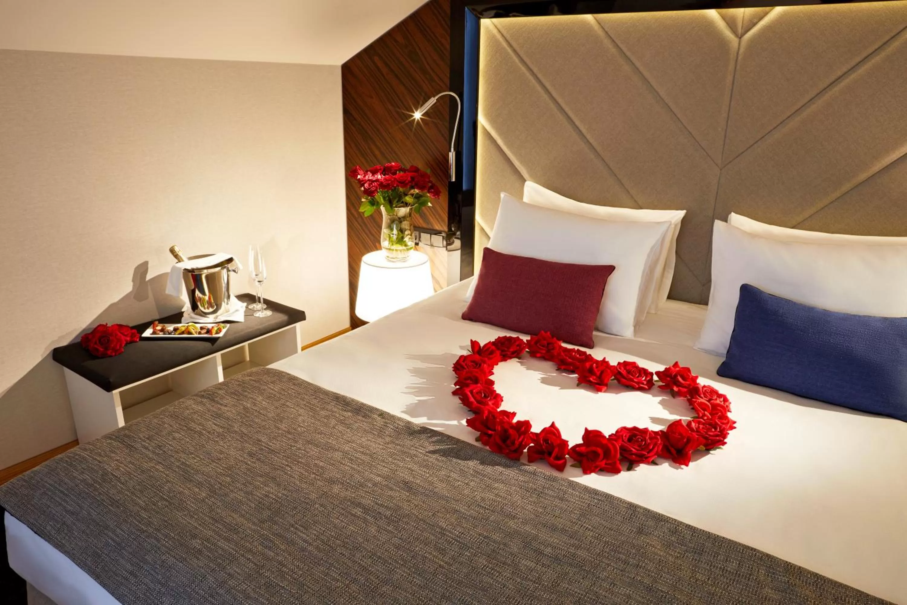 Bed in INX Design Hotel