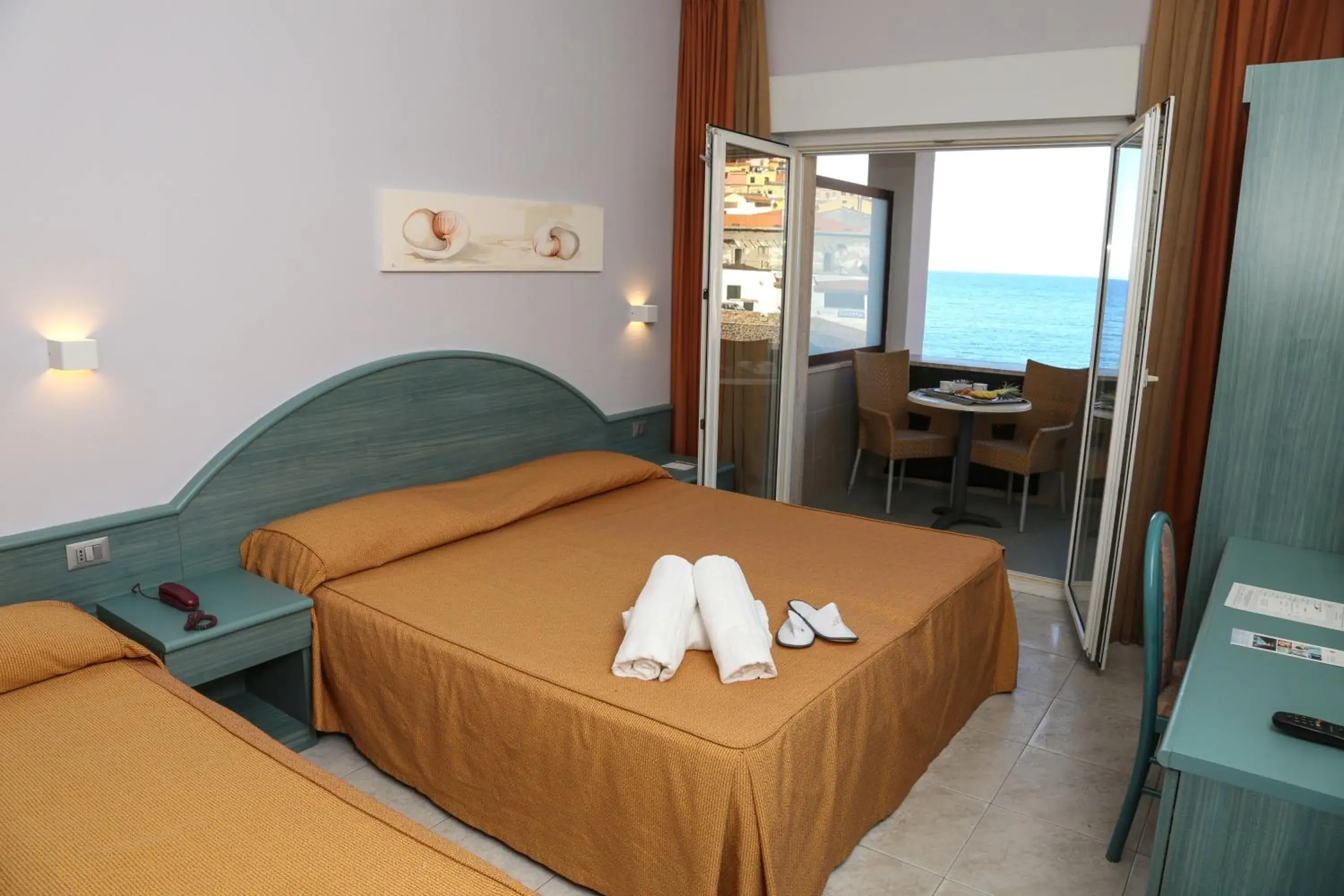 Triple Room with Balcony and Sea View in Hotel & SPA Riviera Castelsardo