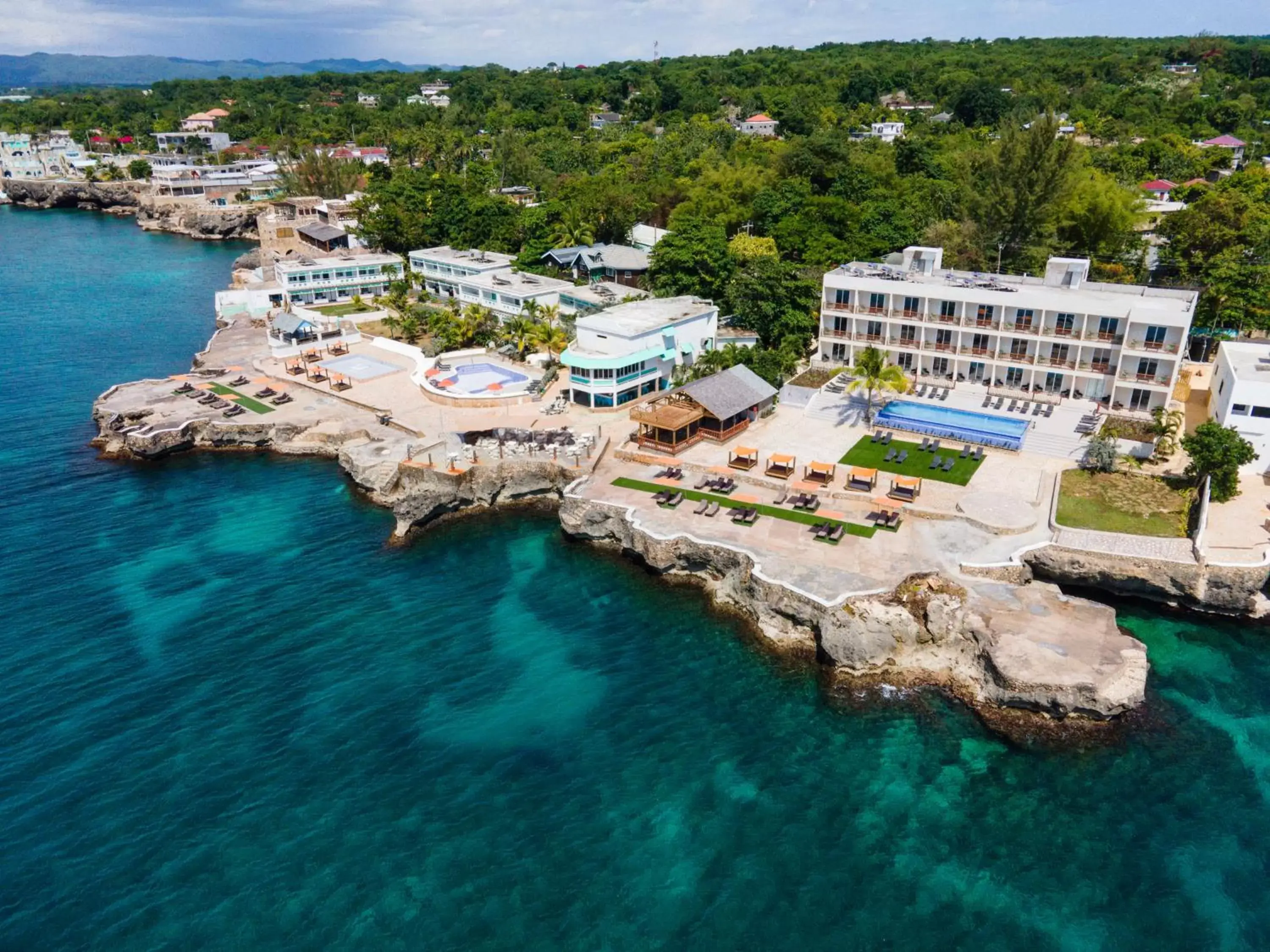 Bird's eye view in Samsara Cliff Resort Bird's eye view in Samsara Cliff Resort