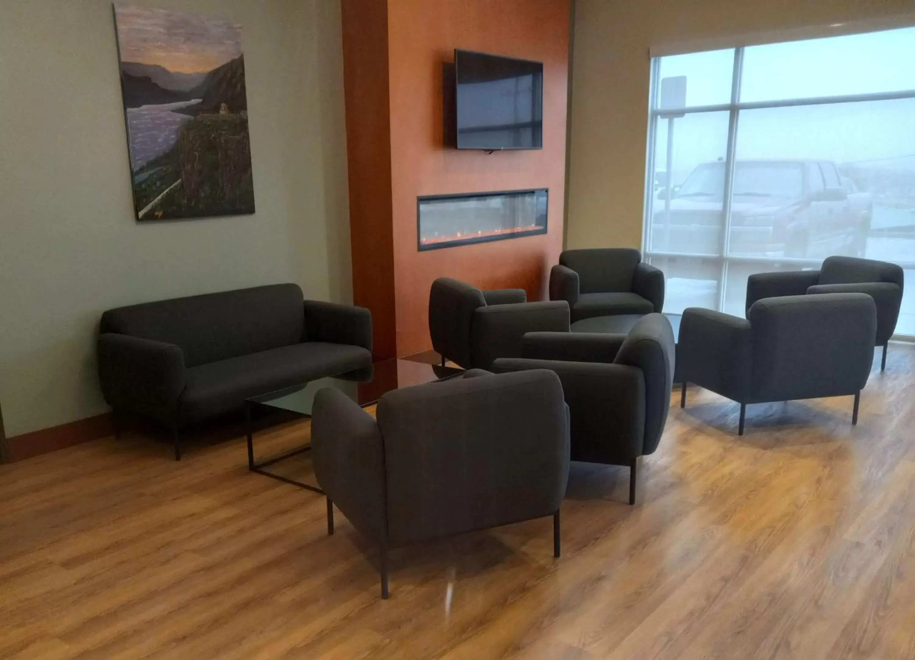 Lobby or reception, Seating Area in Radisson Hotel Pendleton Airport
