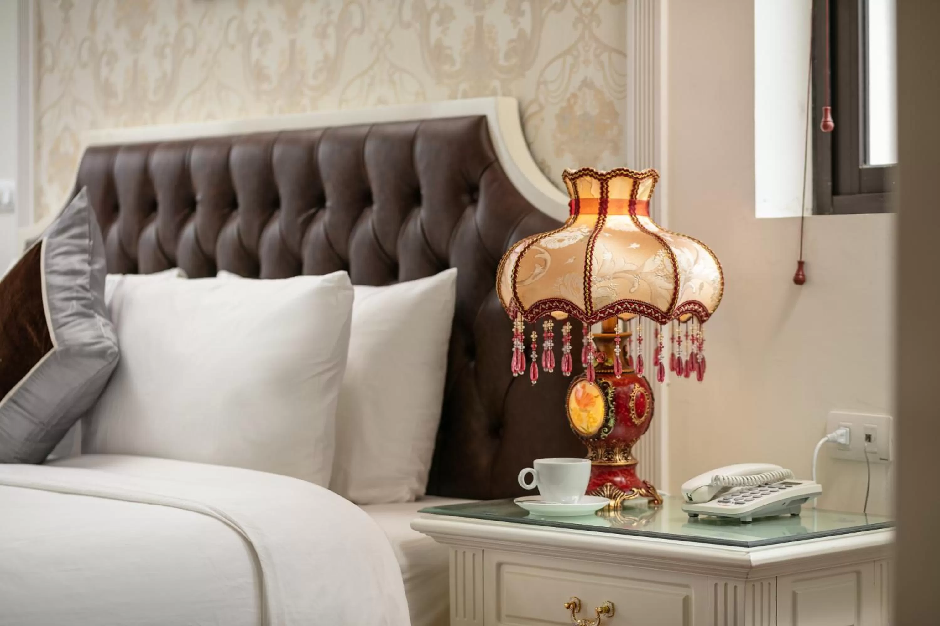 Bed in TrangTrang Boutique Hotel