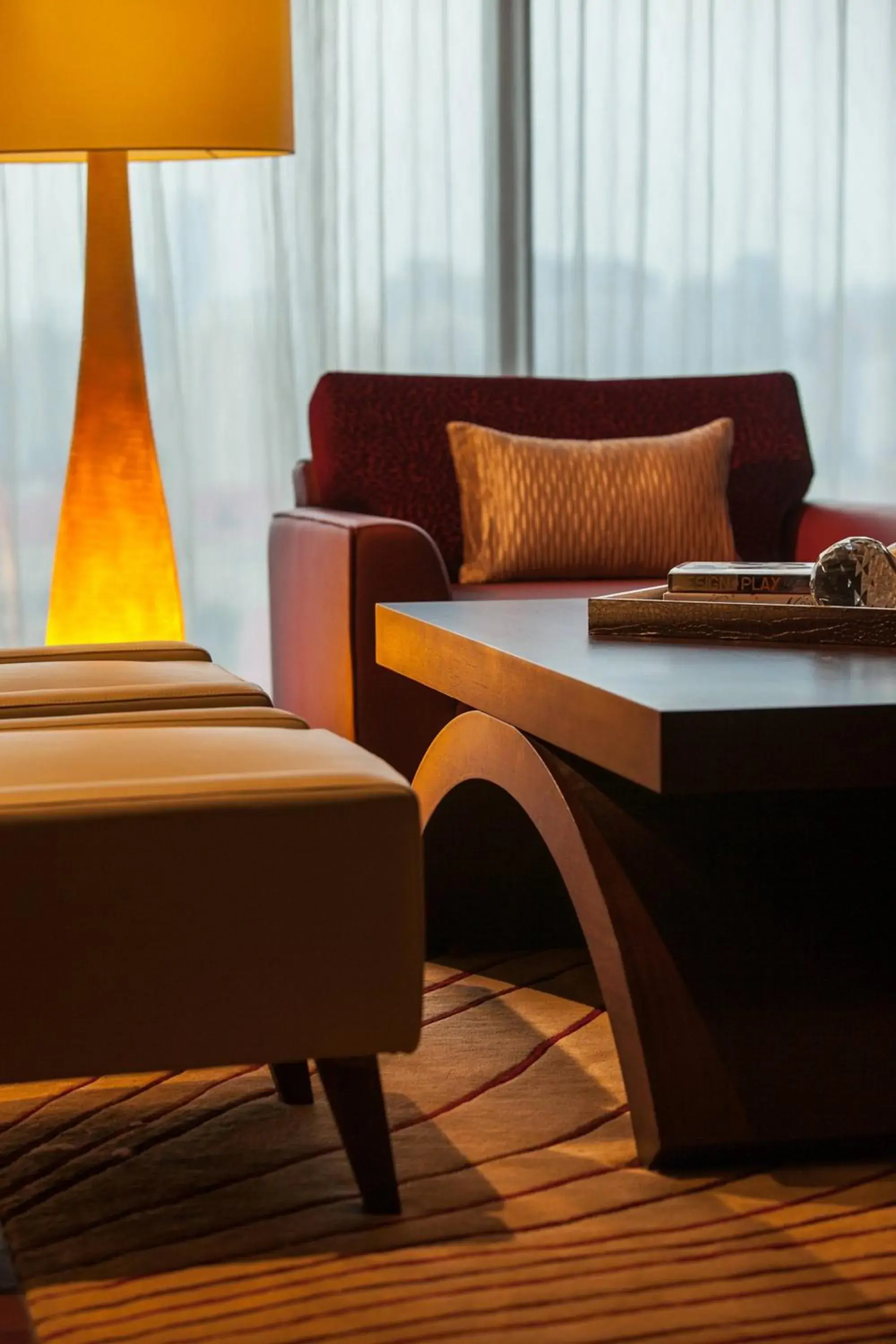 Bedroom, Seating Area in Renaissance Shanghai Putuo Hotel