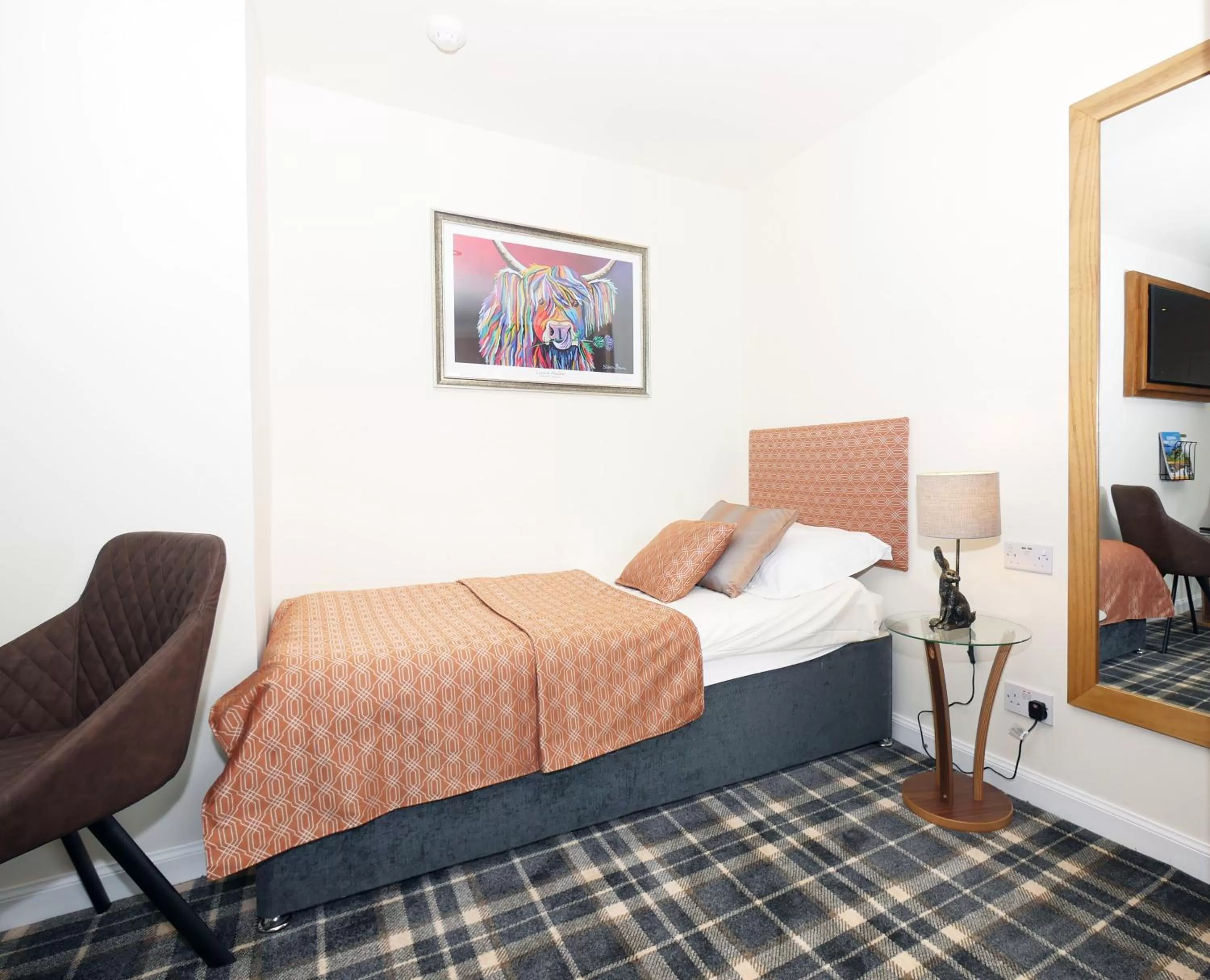 Living room, Bed in Ardentorrie Guest House