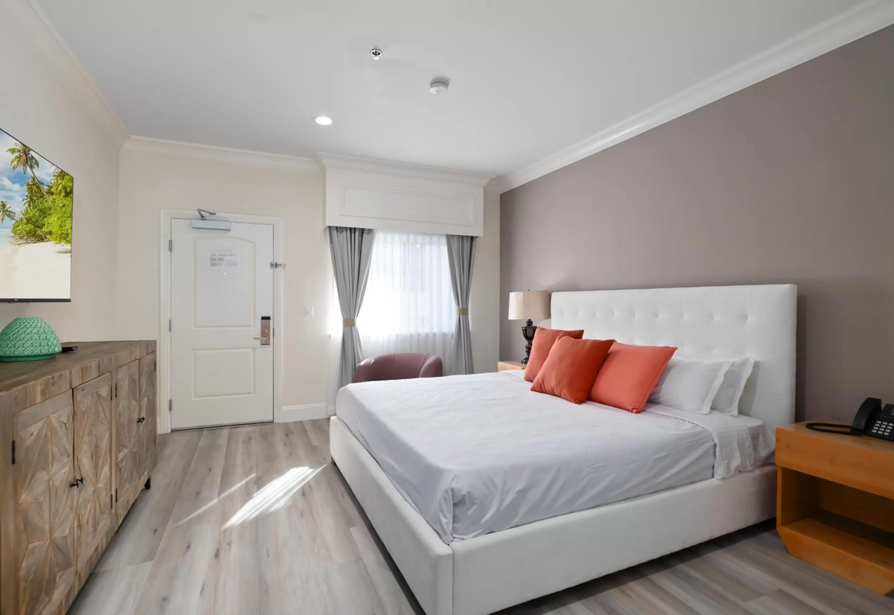 Bed in Hotel Huntington