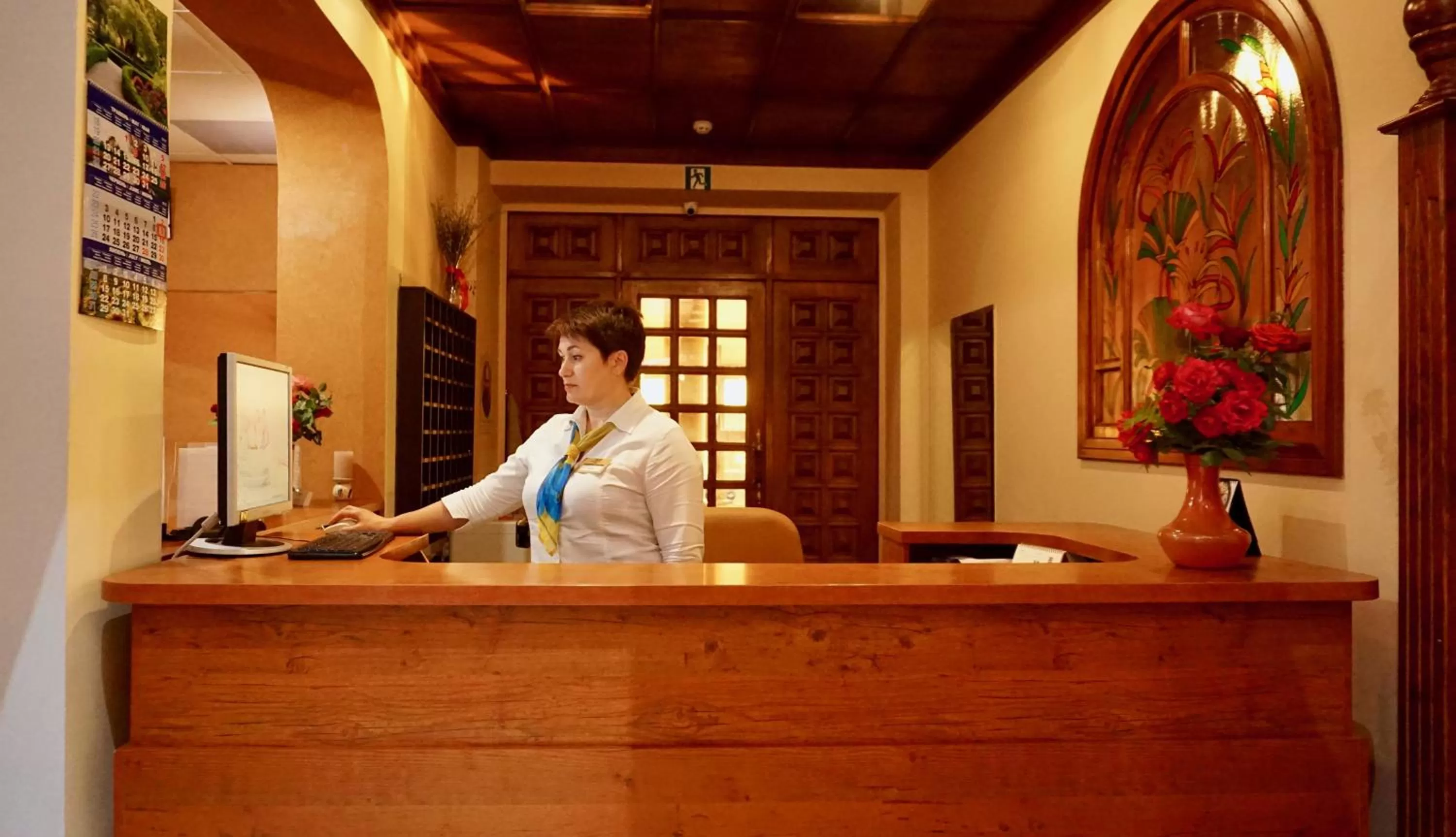 Staff in Zhuliany City Hotel