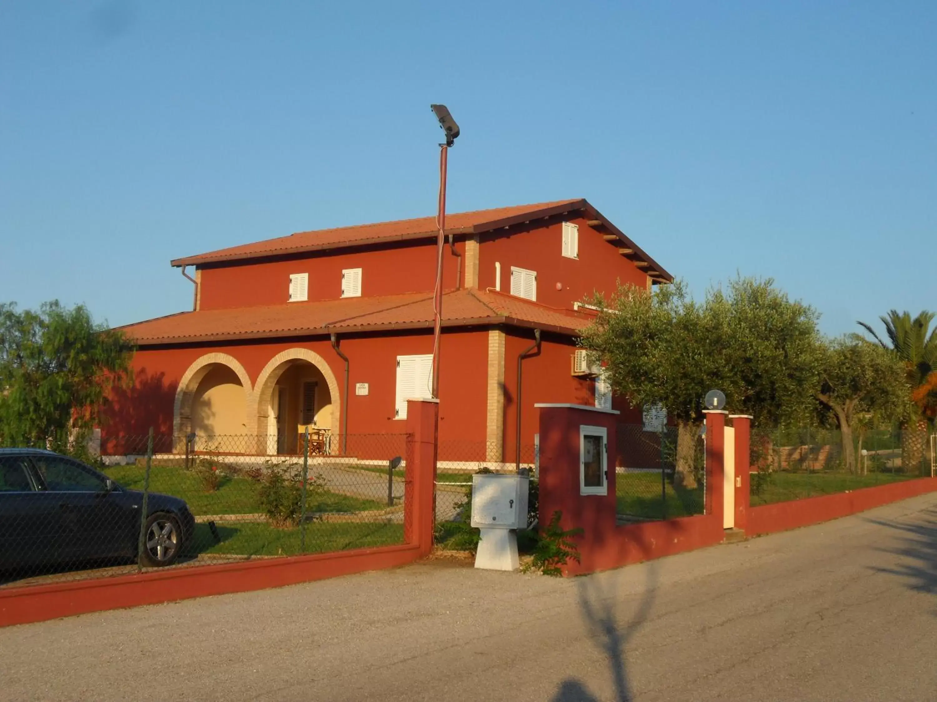 Decorative detail, Property Building in Fattoria Cerreto