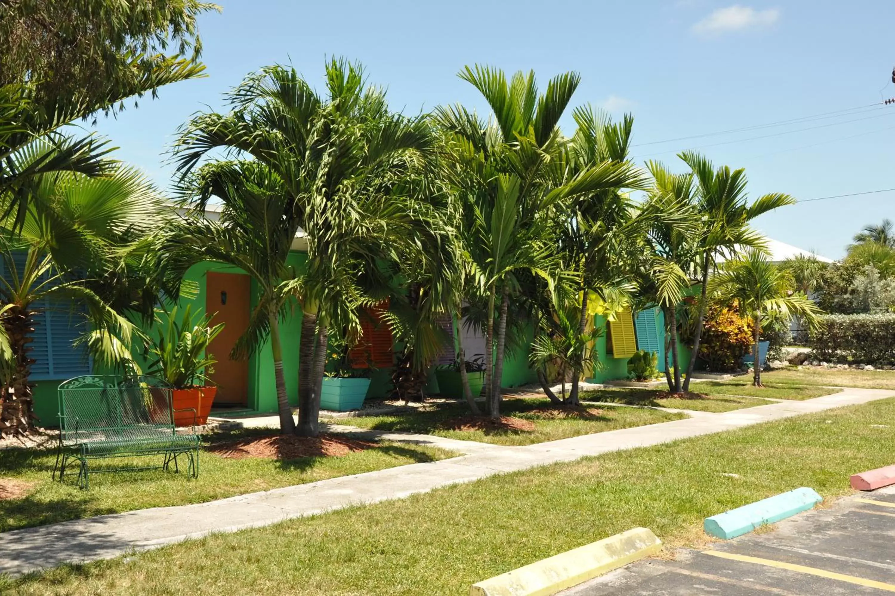 Garden in Coconut Cay Resort