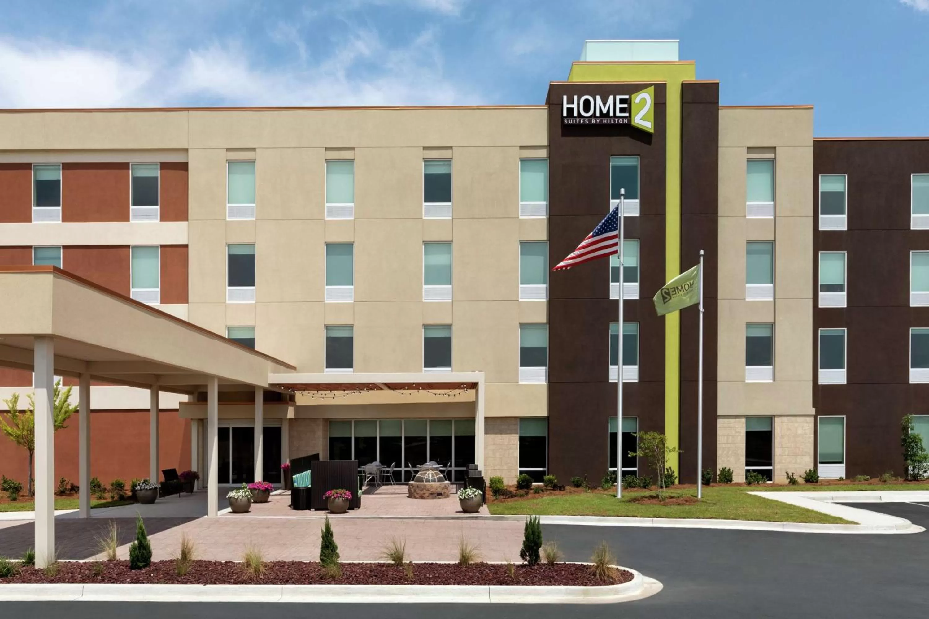 Property building in Home2 Suites By Hilton Savannah Airport