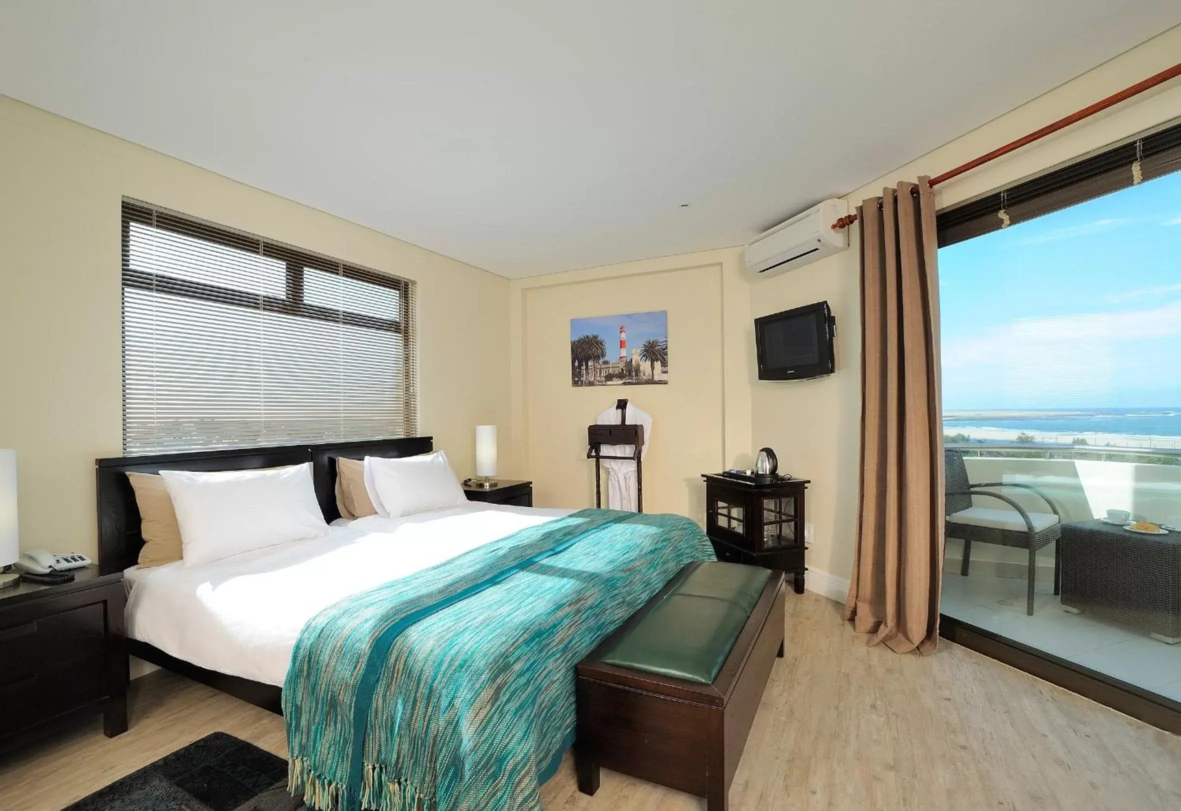 Photo of the whole room, Bed in Beach Hotel Swakopmund