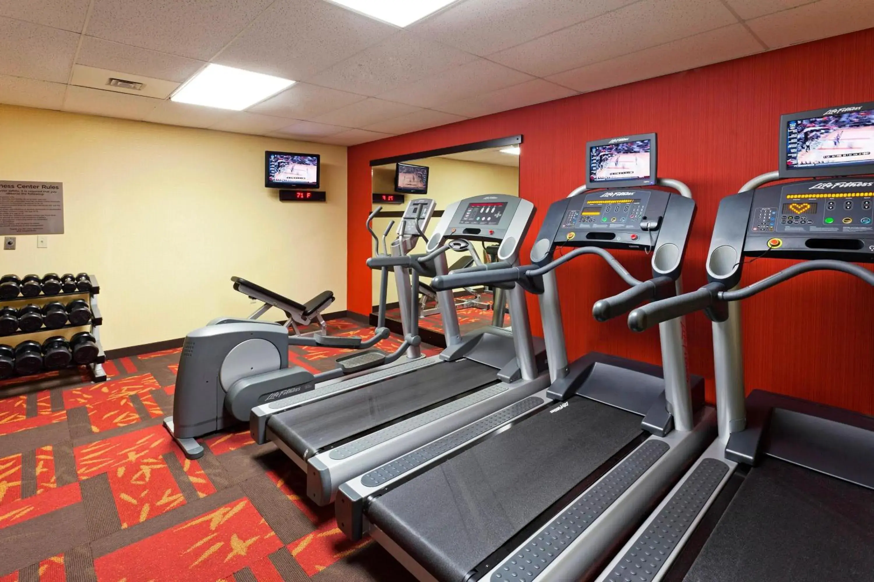 Fitness centre/facilities, Fitness Center/Facilities in Courtyard by Marriott Austin The Domain Area