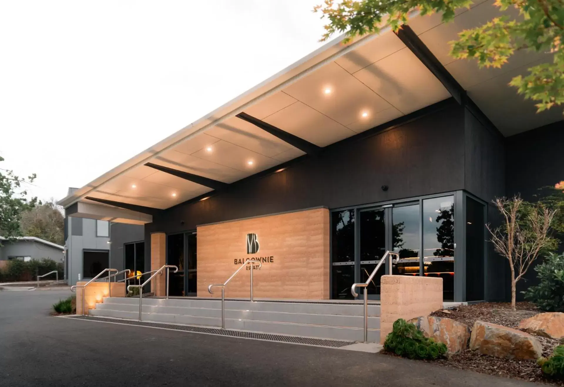 Facade/entrance, Property Building in Balgownie Estate Yarra Valley