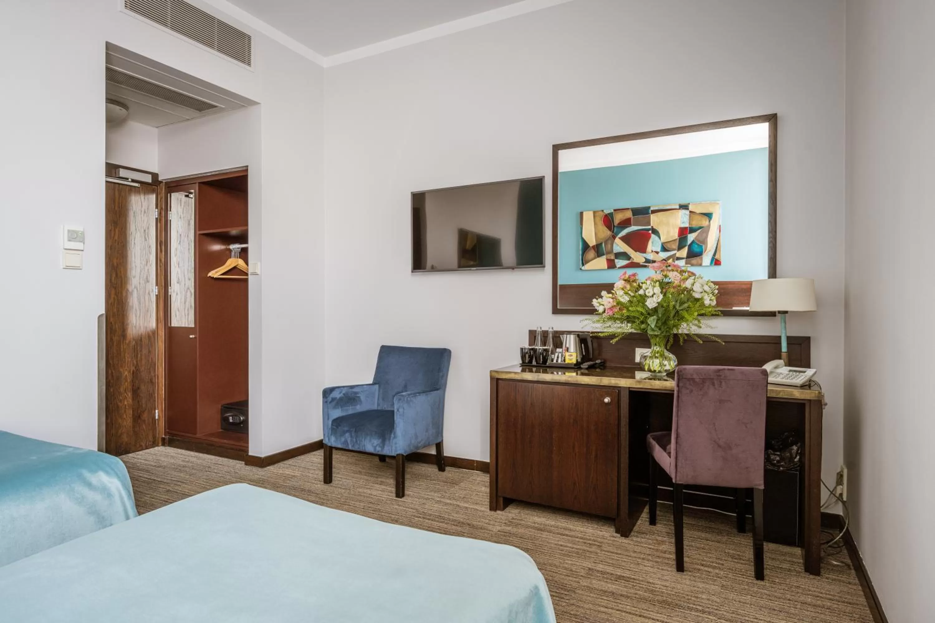 Seating area in Europeum Hotel