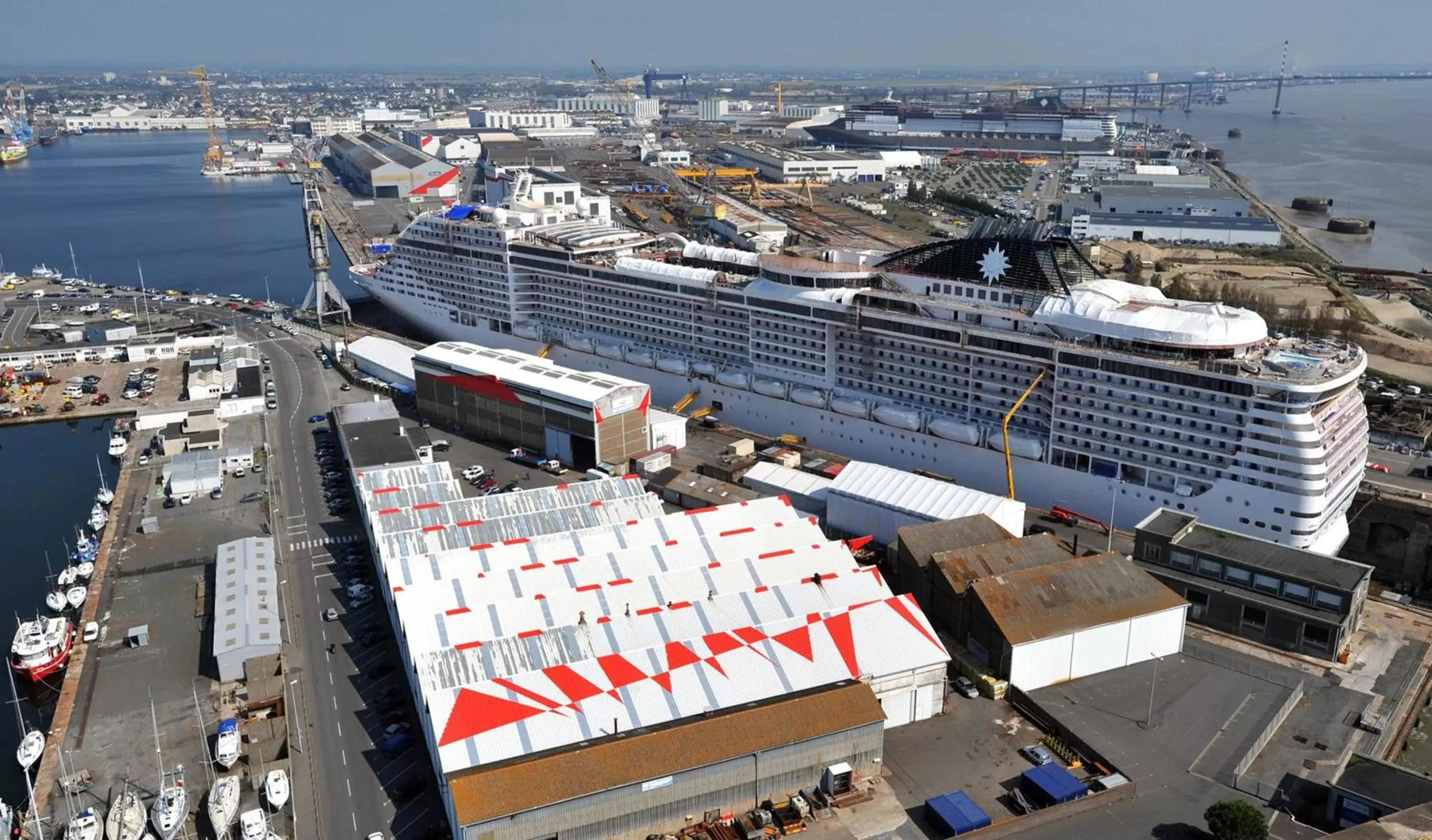 Nearby landmark, Bird's-eye View in Holiday Inn Express Saint-Nazaire, an IHG Hotel