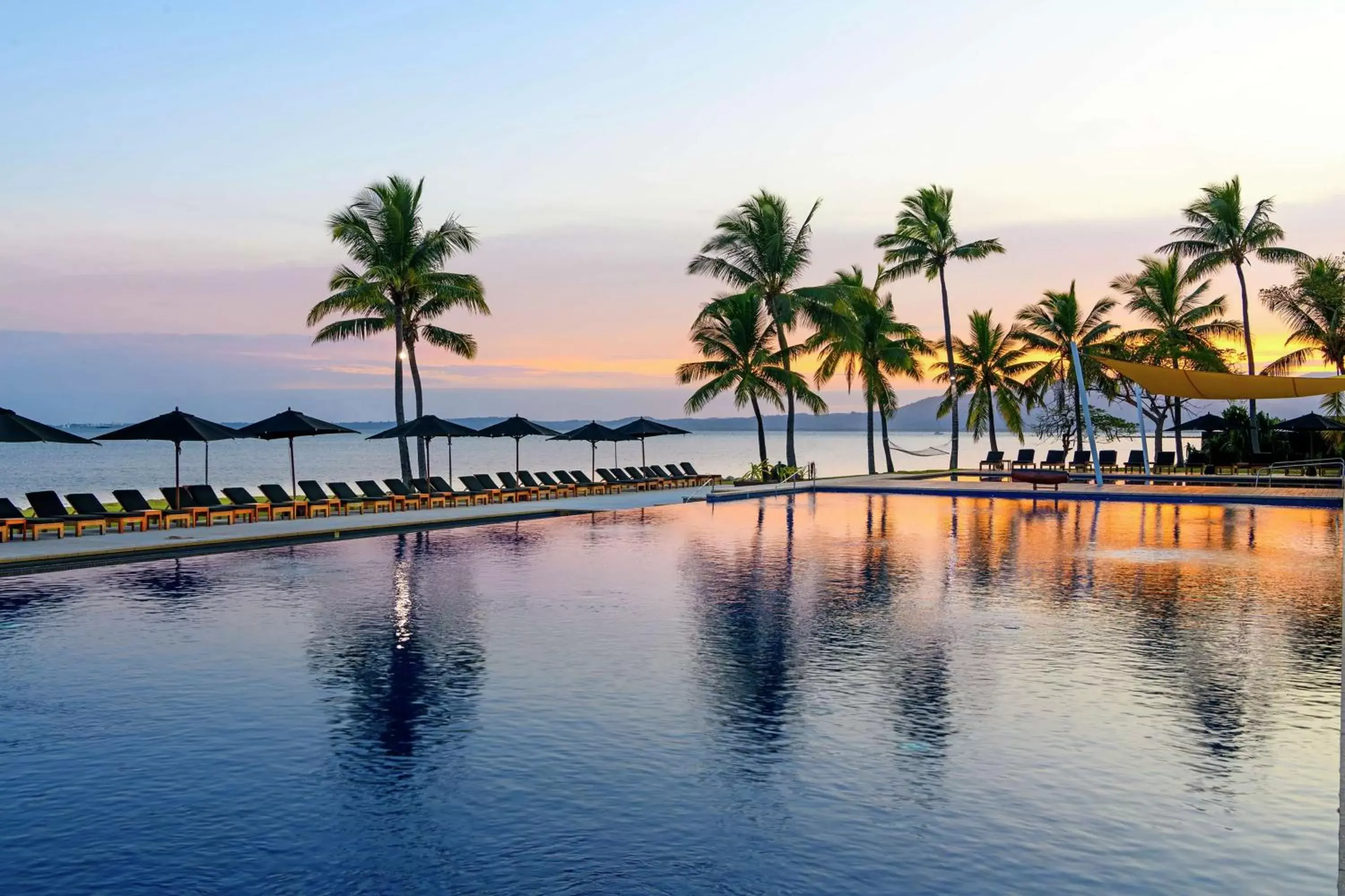 Pool view, Swimming Pool in Hilton Fiji Beach Resort and Spa