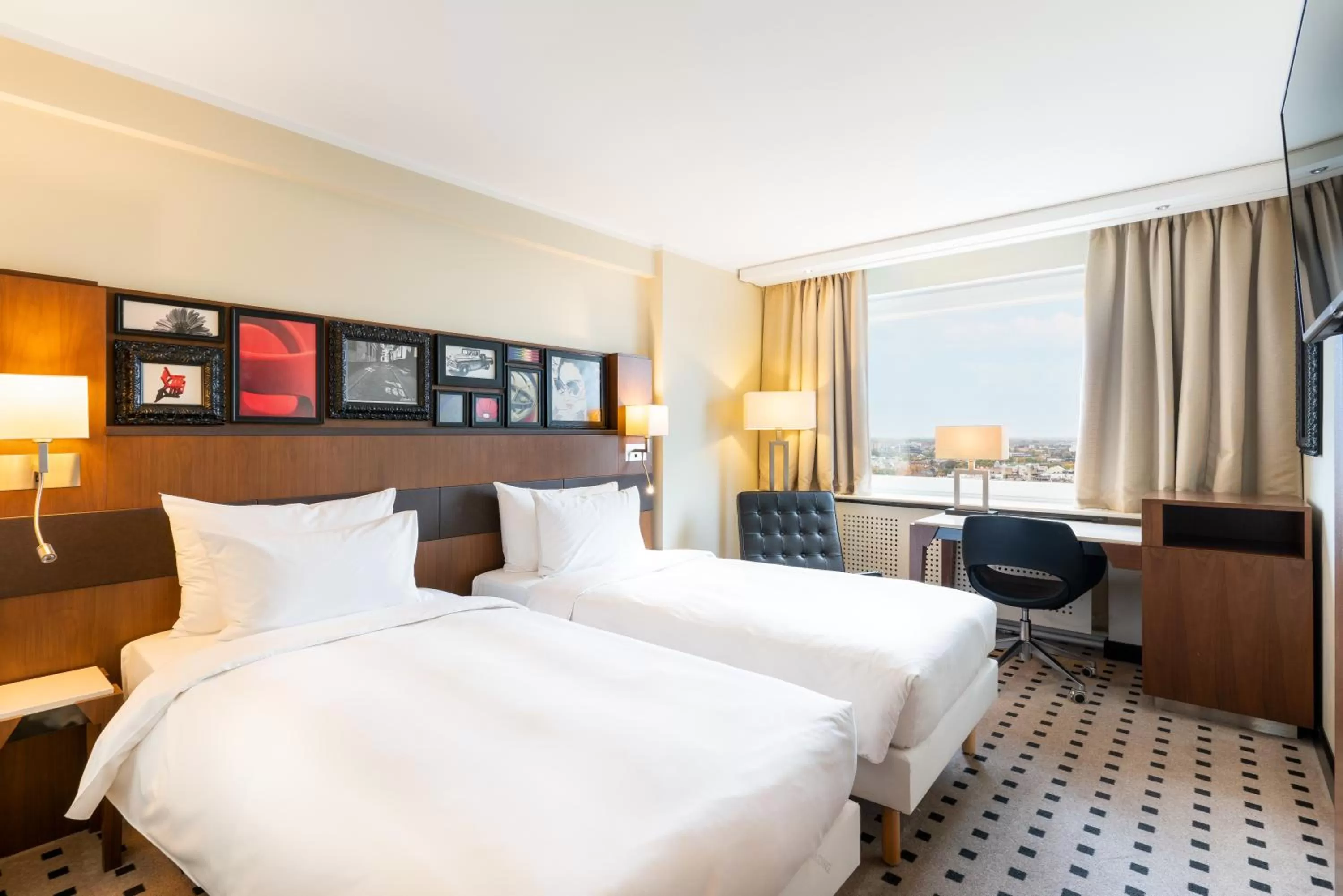 Bed in Radisson Blu Latvija Conference & Spa Hotel, Riga