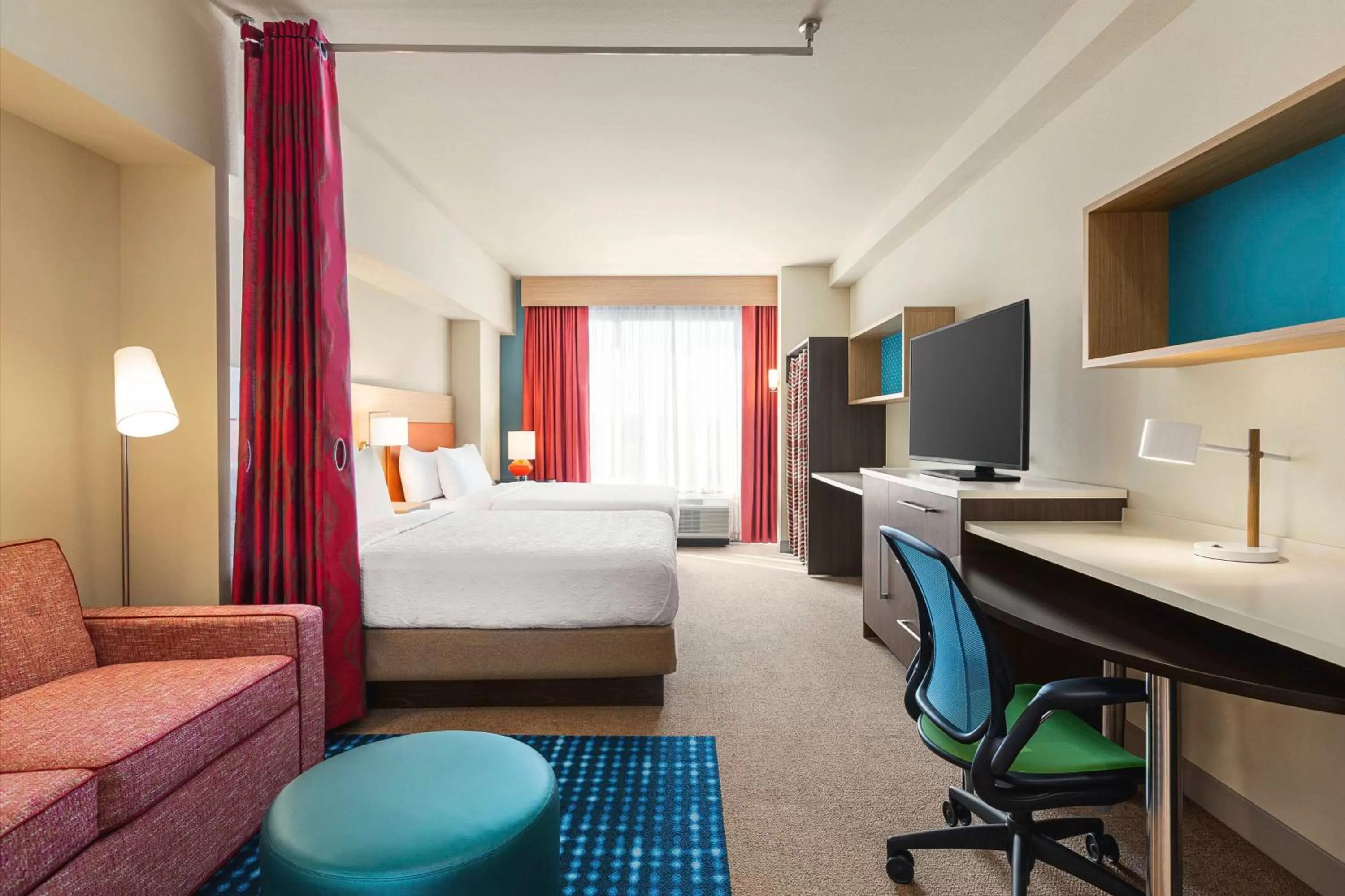 Bedroom, Bed in Home2 Suites By Hilton Nashville West End Avenue