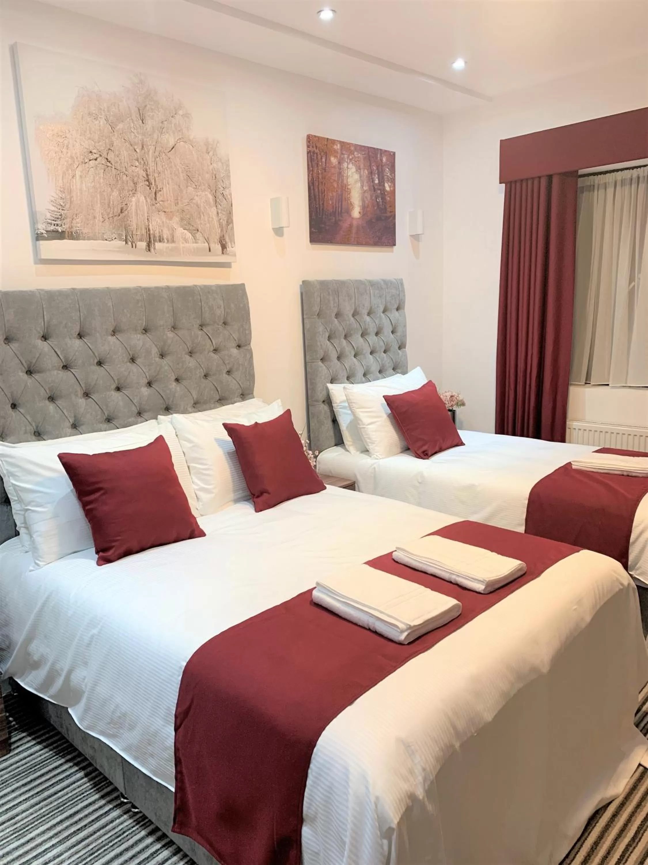 Bedroom, Bed in Green View Hotel Near Dartford