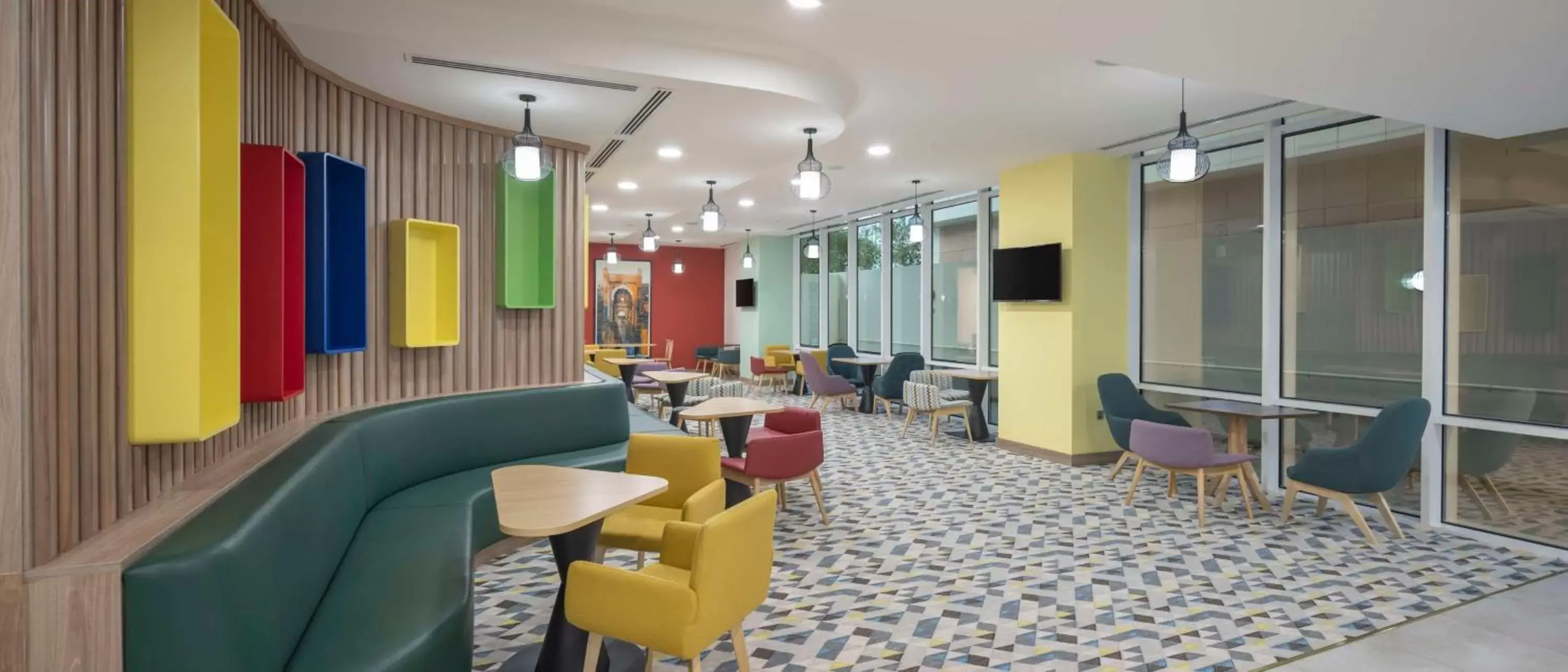 Lounge or bar in Hampton By Hilton Doha Old Town Lounge or bar in Hampton By Hilton Doha Old Town