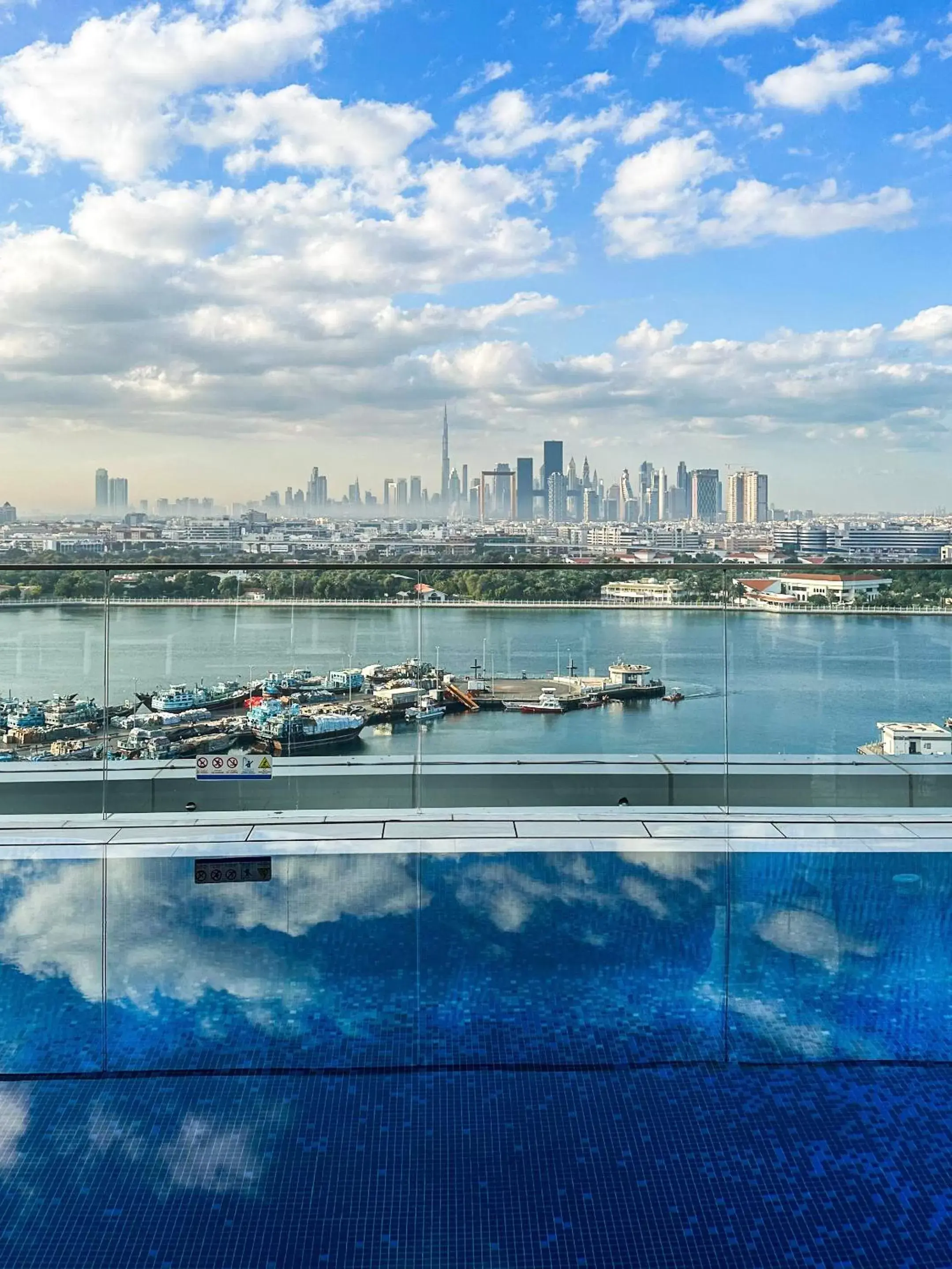 View (from property/room), Swimming Pool in Al Bandar Arjaan by Rotana – Dubai Creek