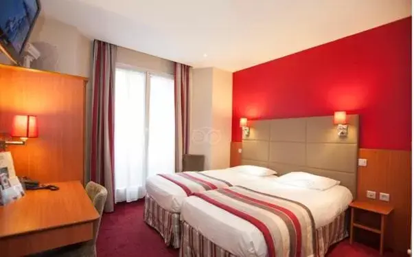 Bedroom, Bed in Terminus Orléans Paris