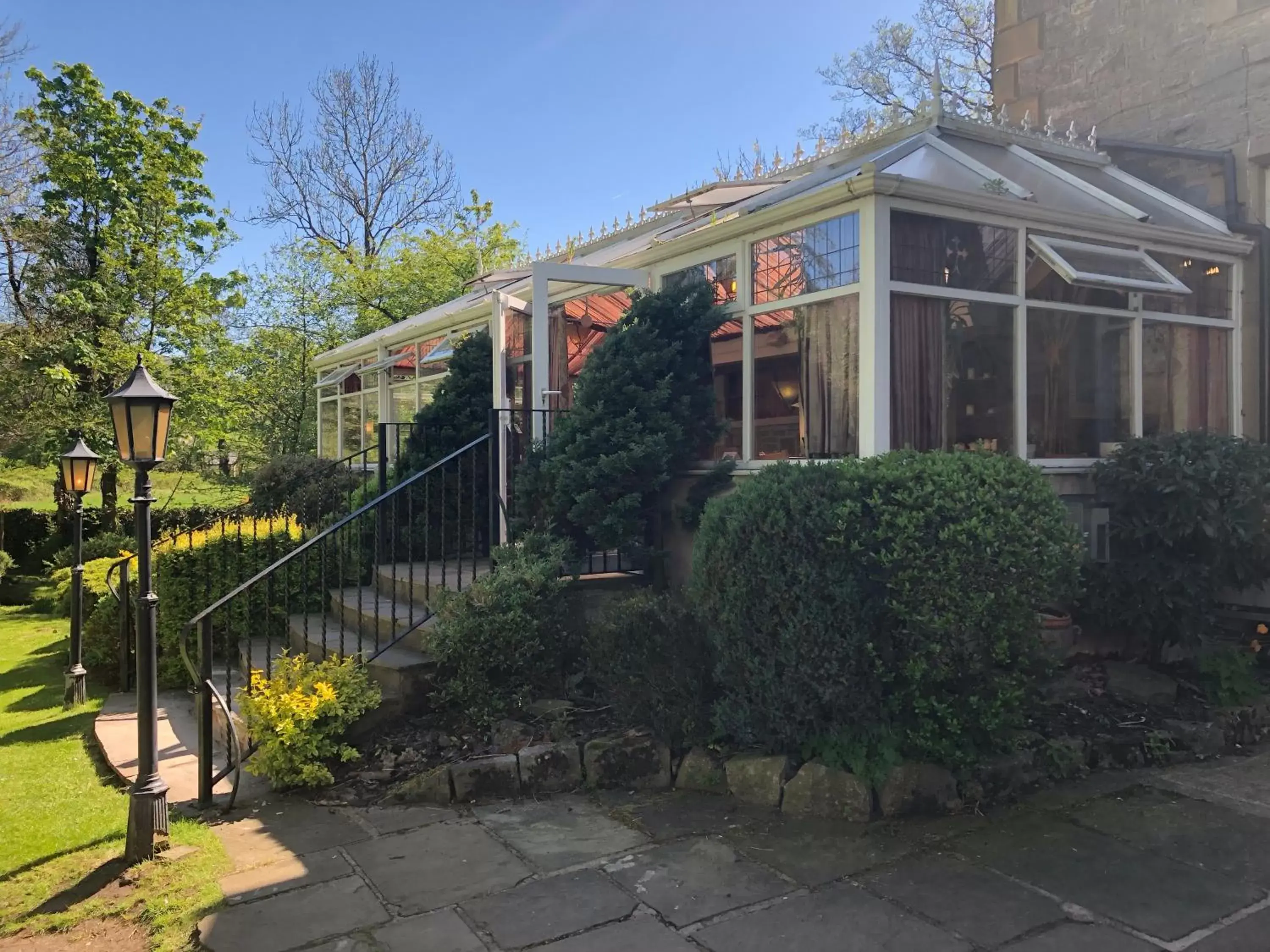 Garden, Property Building in Calf's Head Hotel