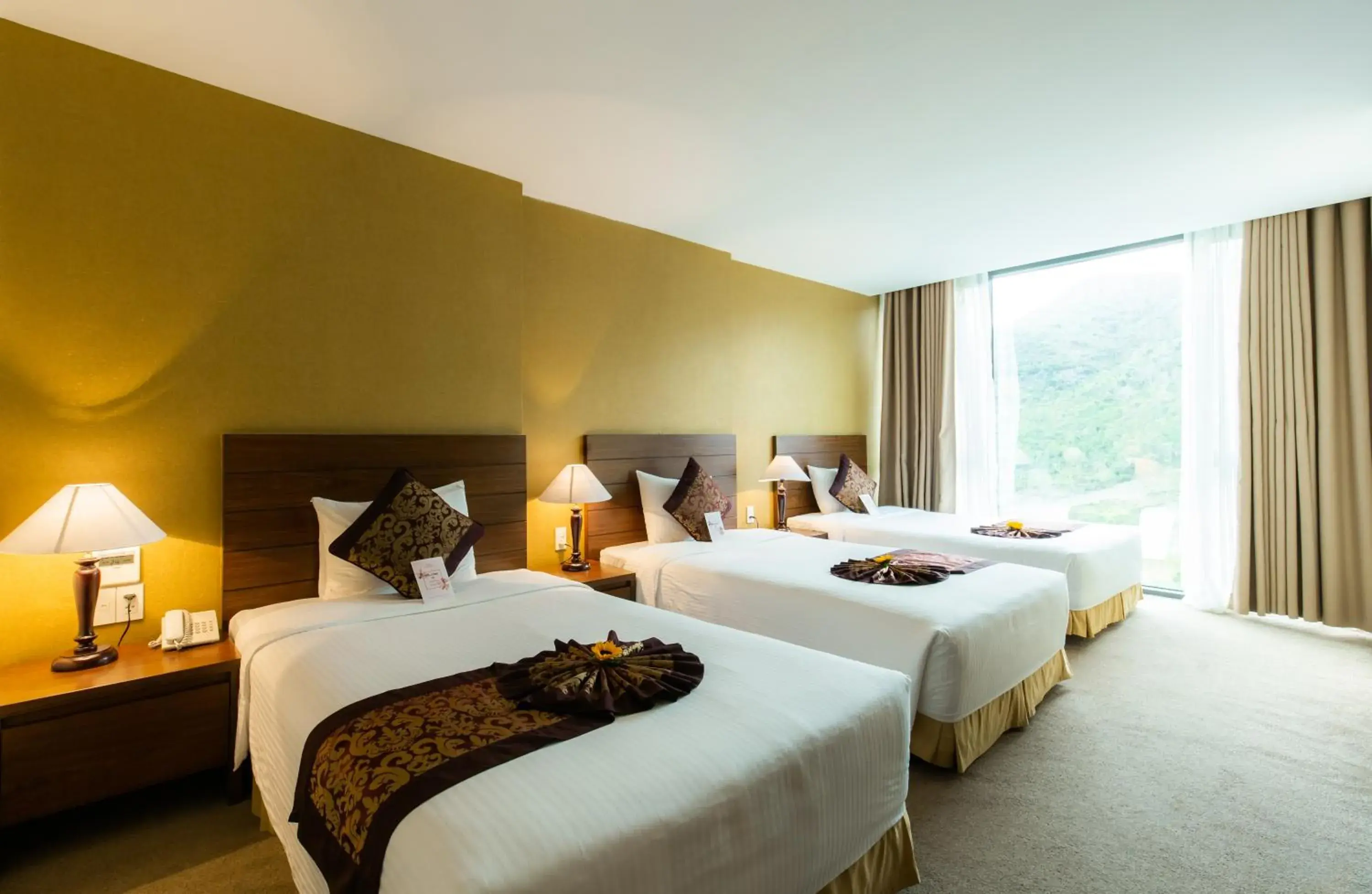 Bed in Muong Thanh Grand Nha Trang Hotel