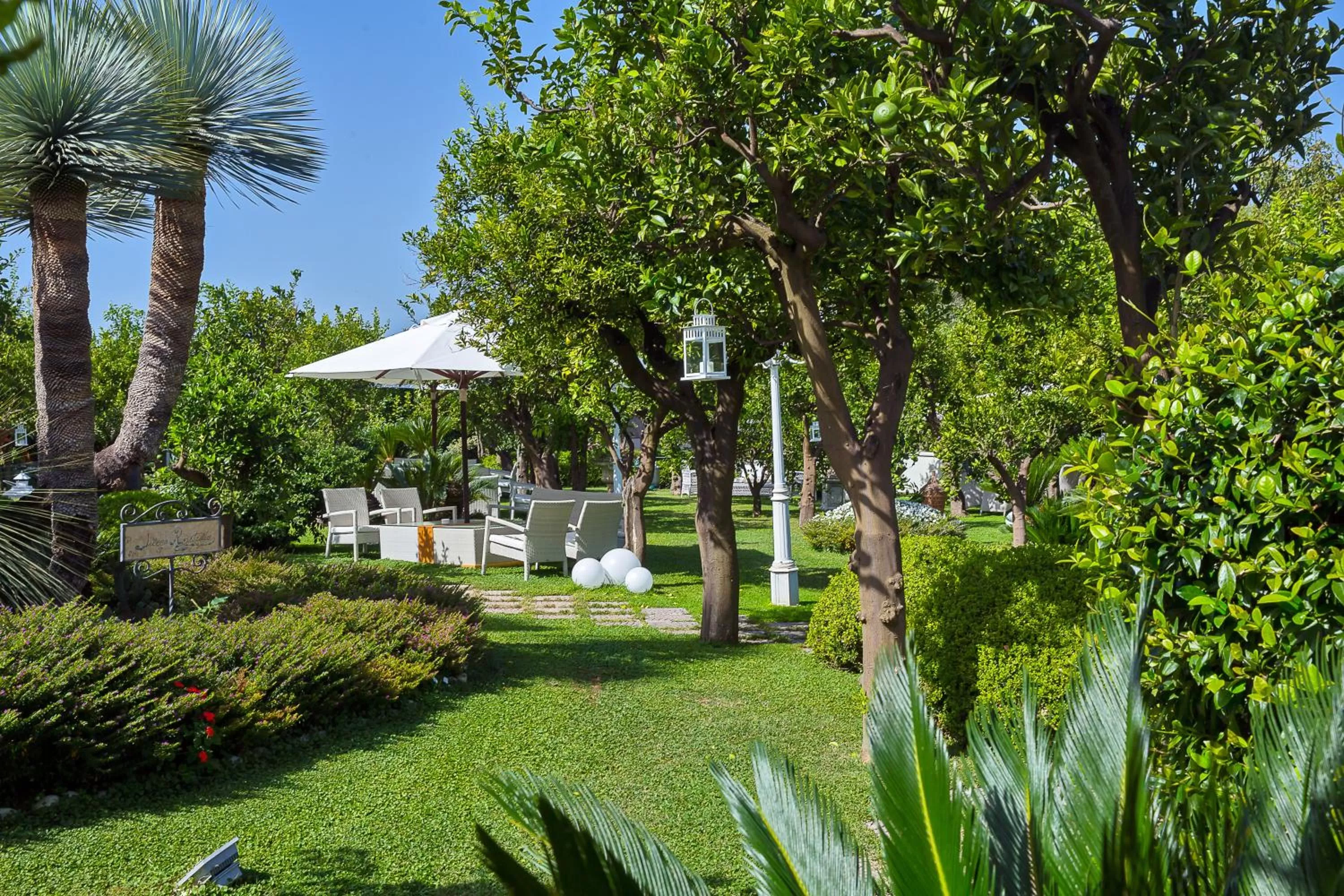 Garden in La Medusa Hotel - Dimora di Charme
