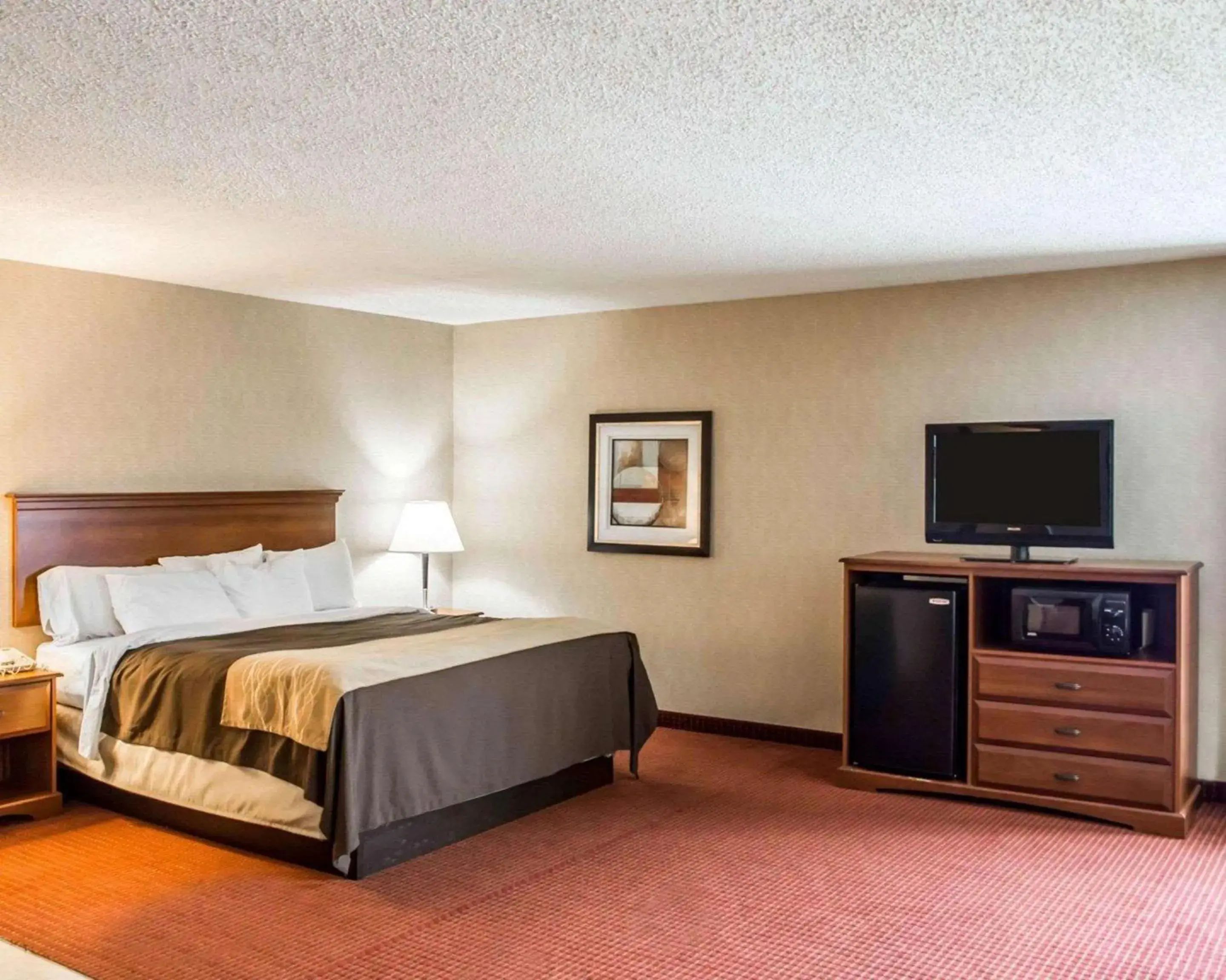 Photo of the whole room, Bed in Quality Inn Springboro West