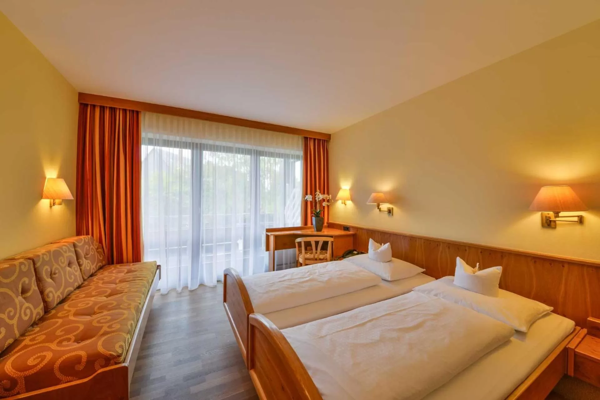 Photo of the whole room, Bed in Landhotel Steiner