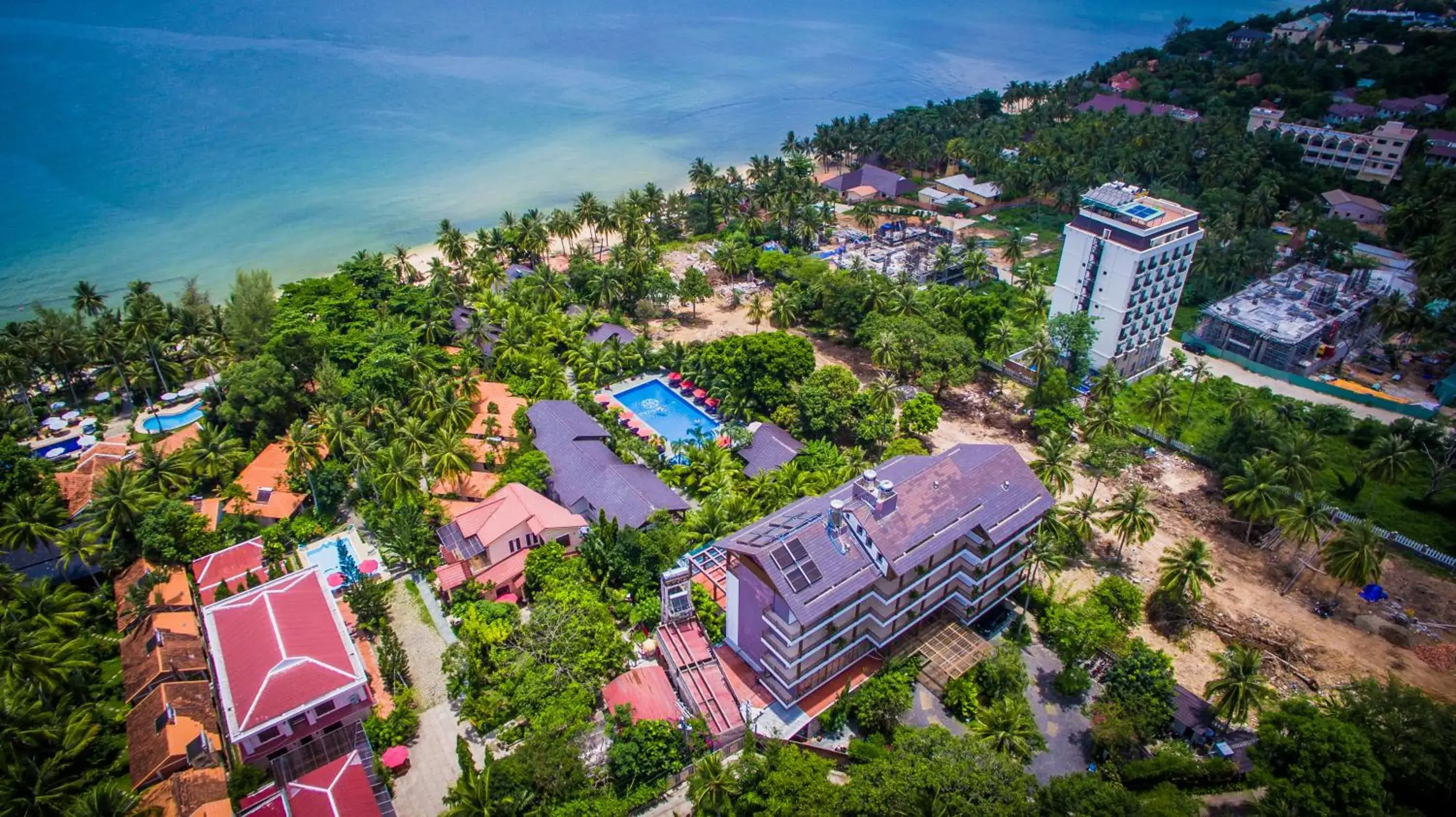 Garden view, Bird's-eye View in Tropicana Resort Phu Quoc