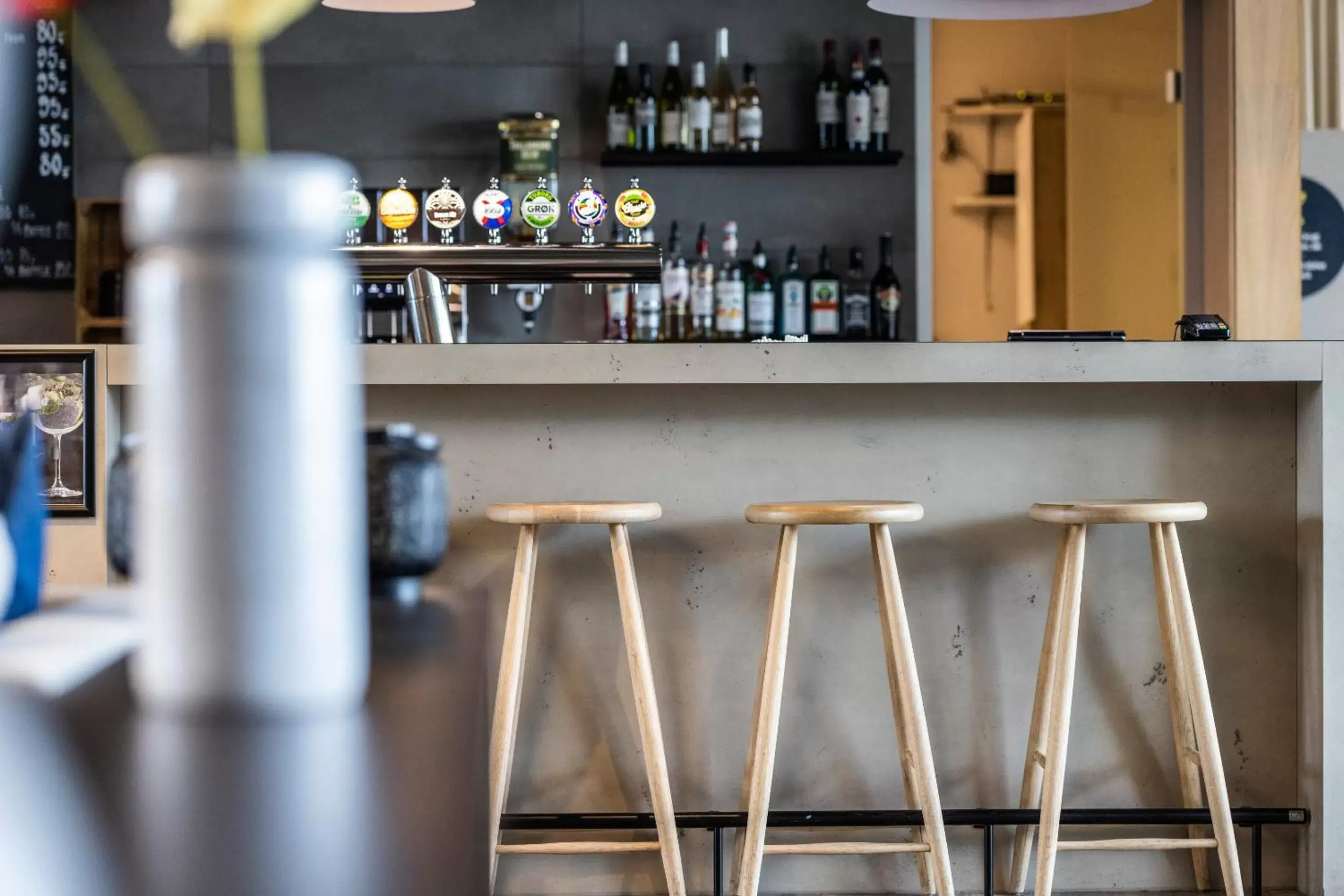 Lounge or bar, Lounge/Bar in Billund Airport Hotel