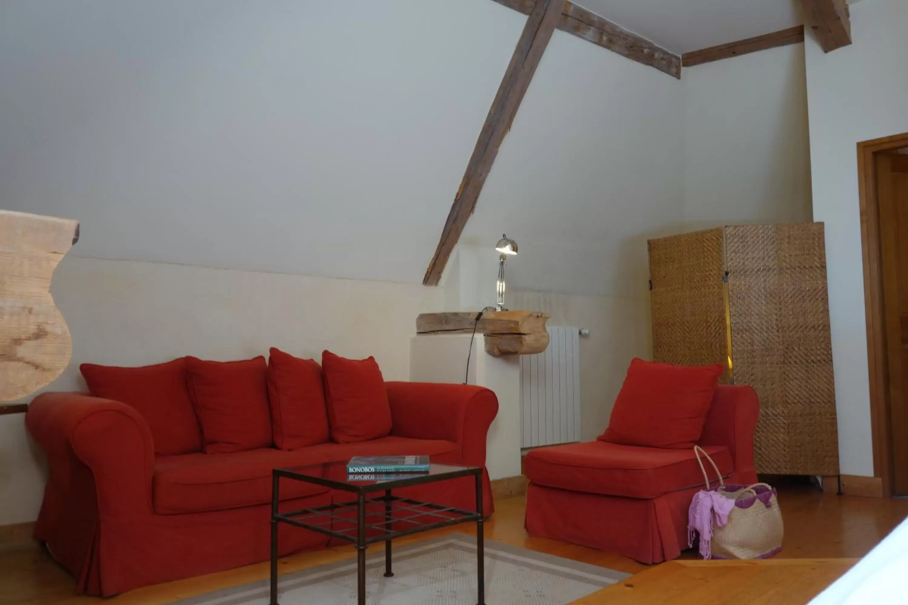 Bedroom, Seating Area in La Vallombreuse