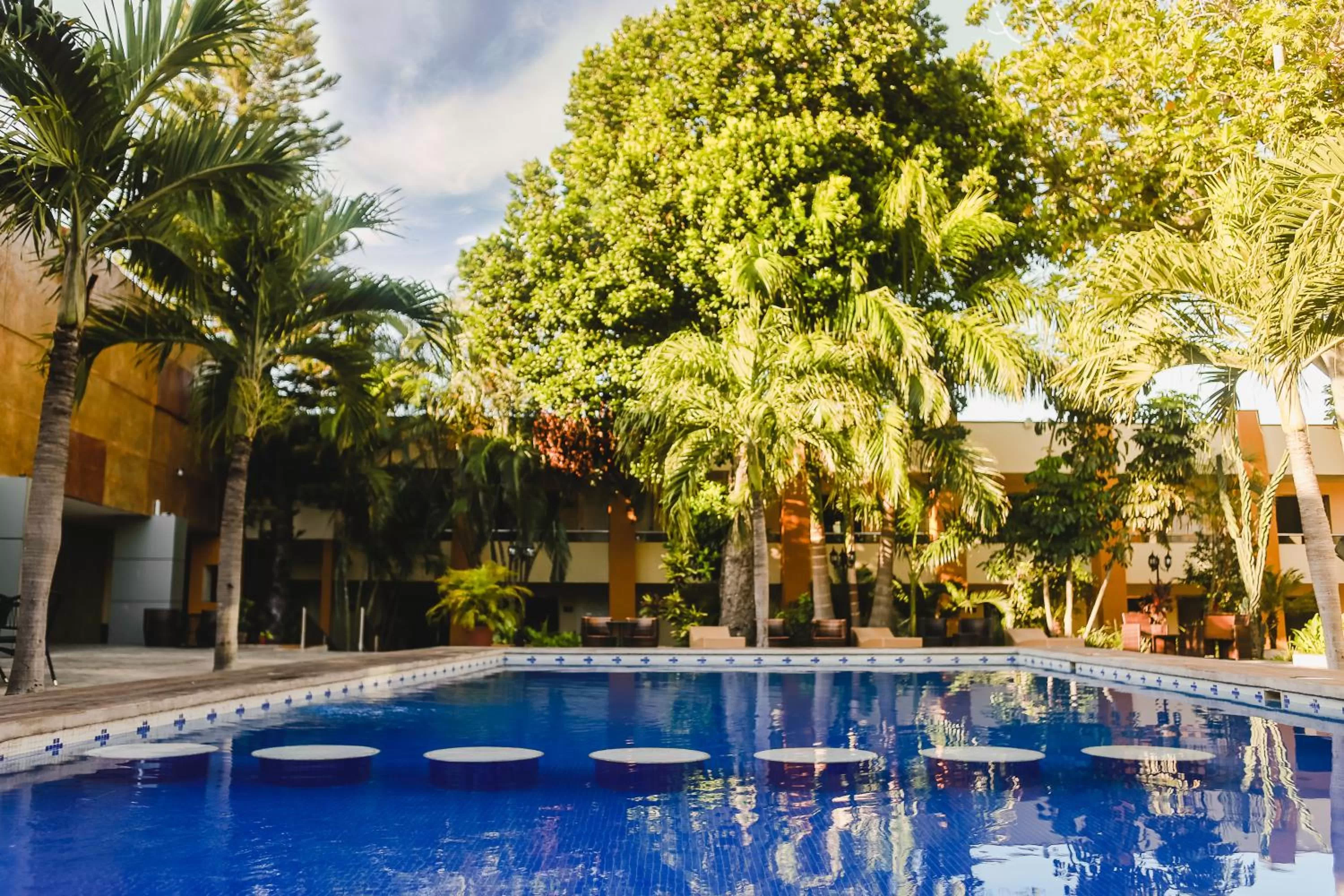 Garden in Hotel Plaza Mirador