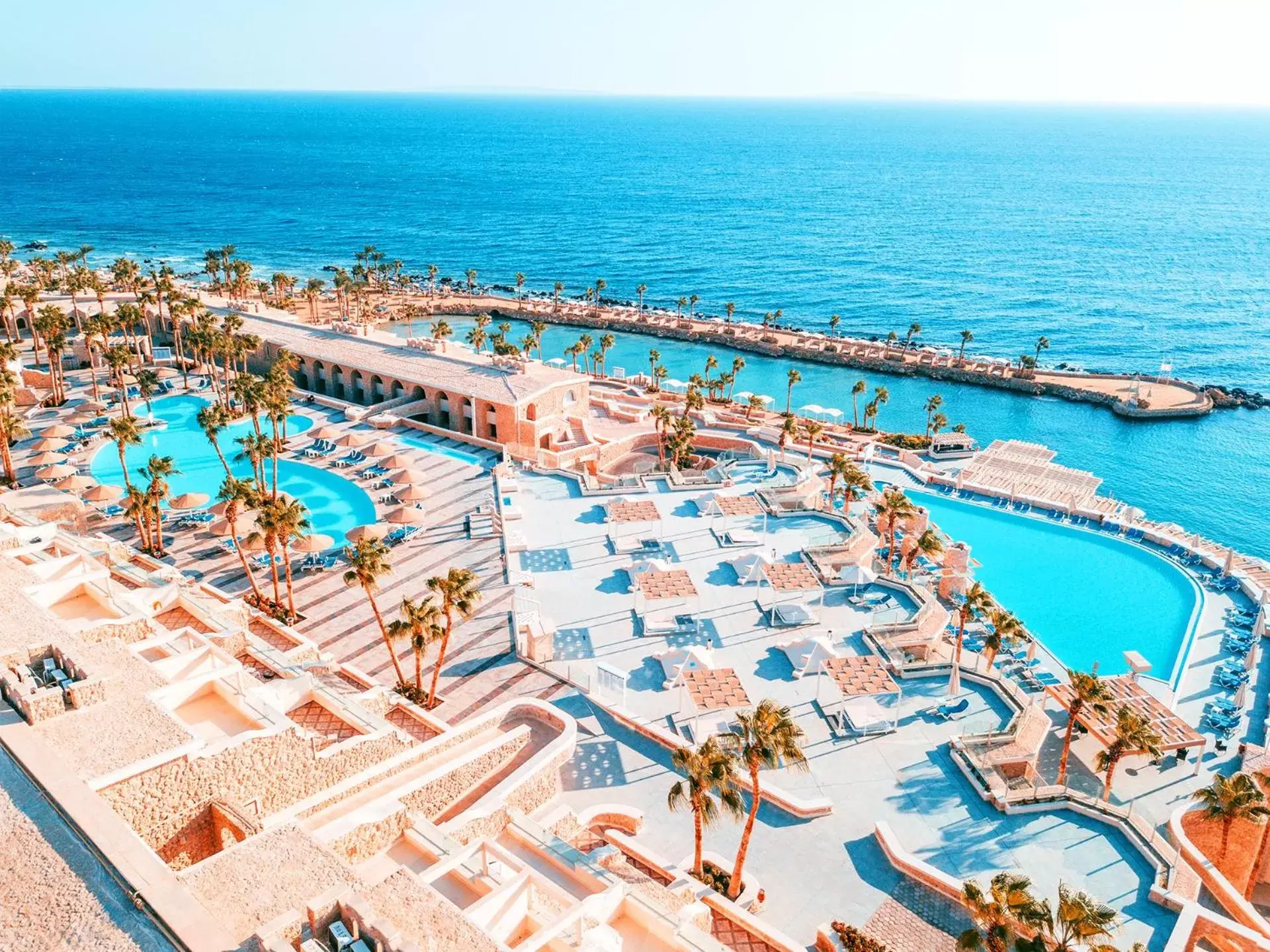 Bird's eye view, Bird's-eye View in Pickalbatros Citadel Resort Sahl Hasheesh