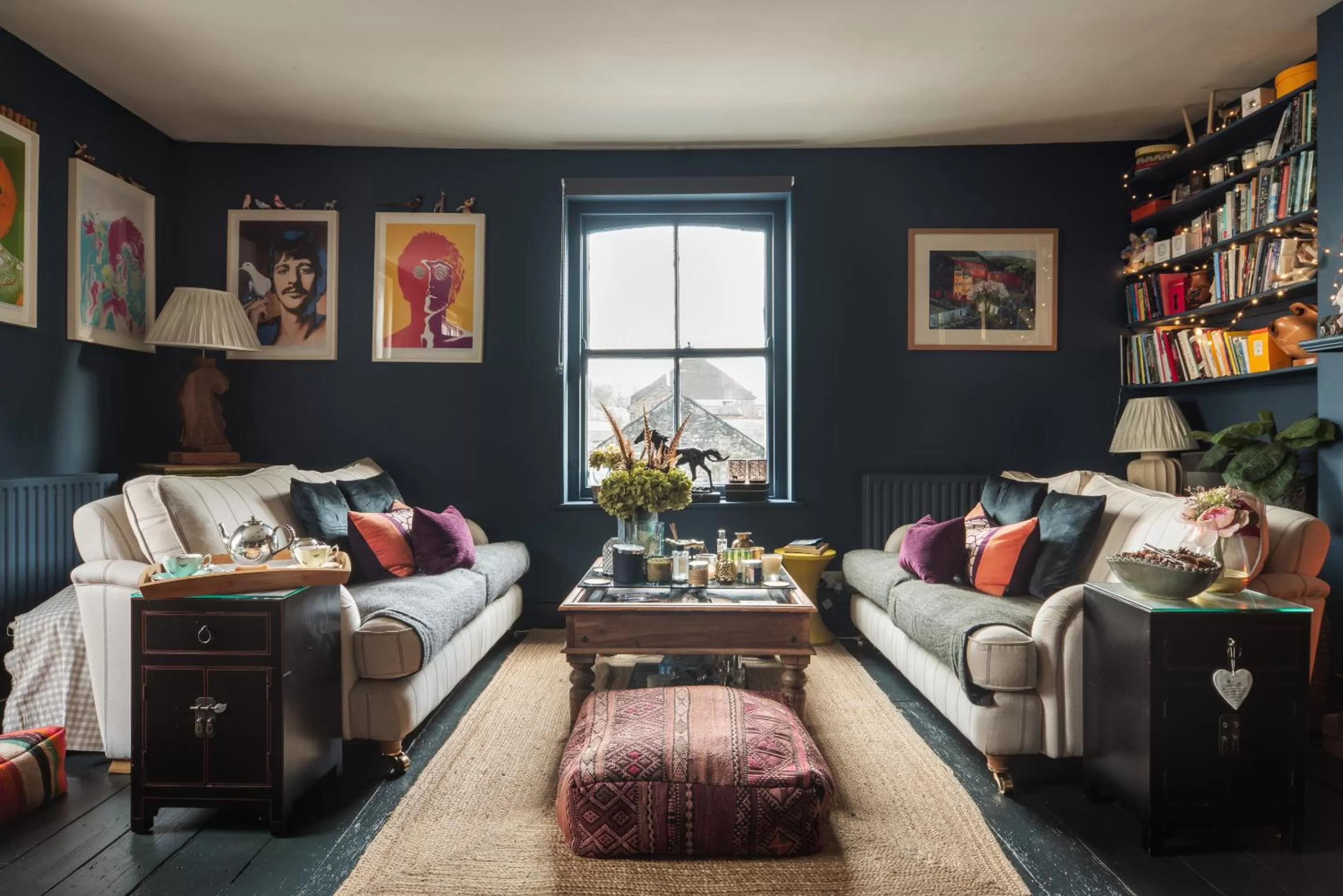 Living room in One Drake Road, Tavistock, Devon