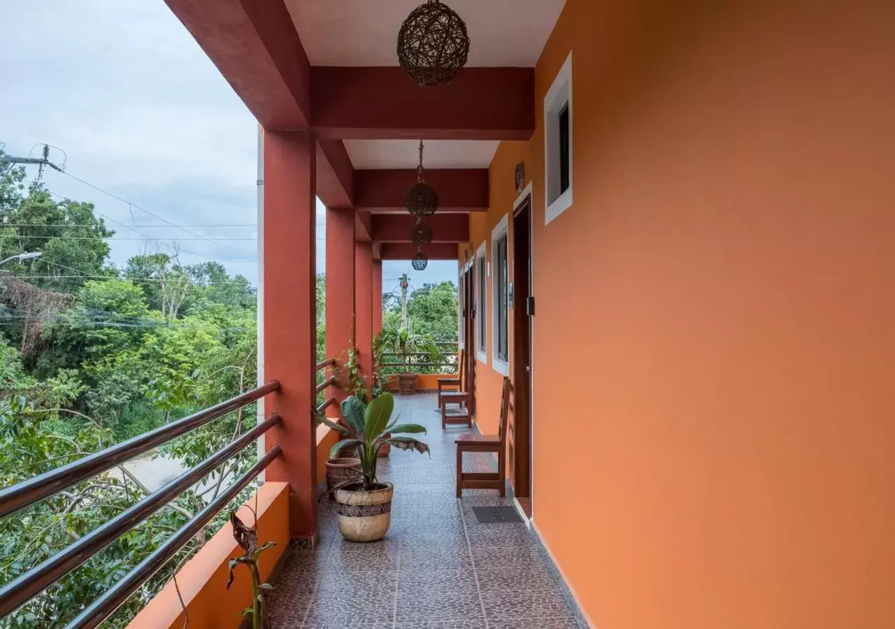 Street view, Balcony/Terrace in Itza La Veleta Tulum