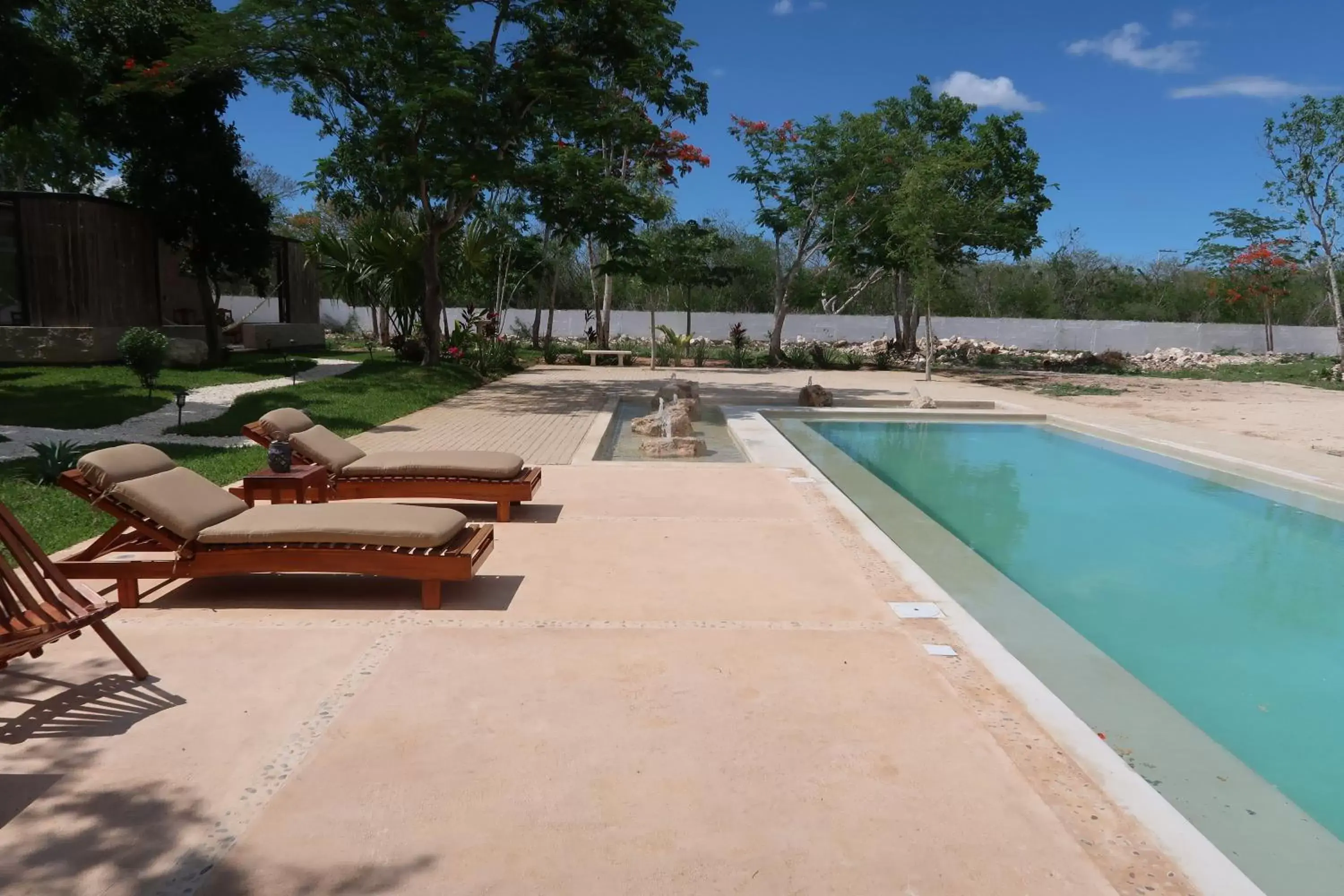 Staff, Swimming Pool in Hotel Casa de Campo Conkal Merida